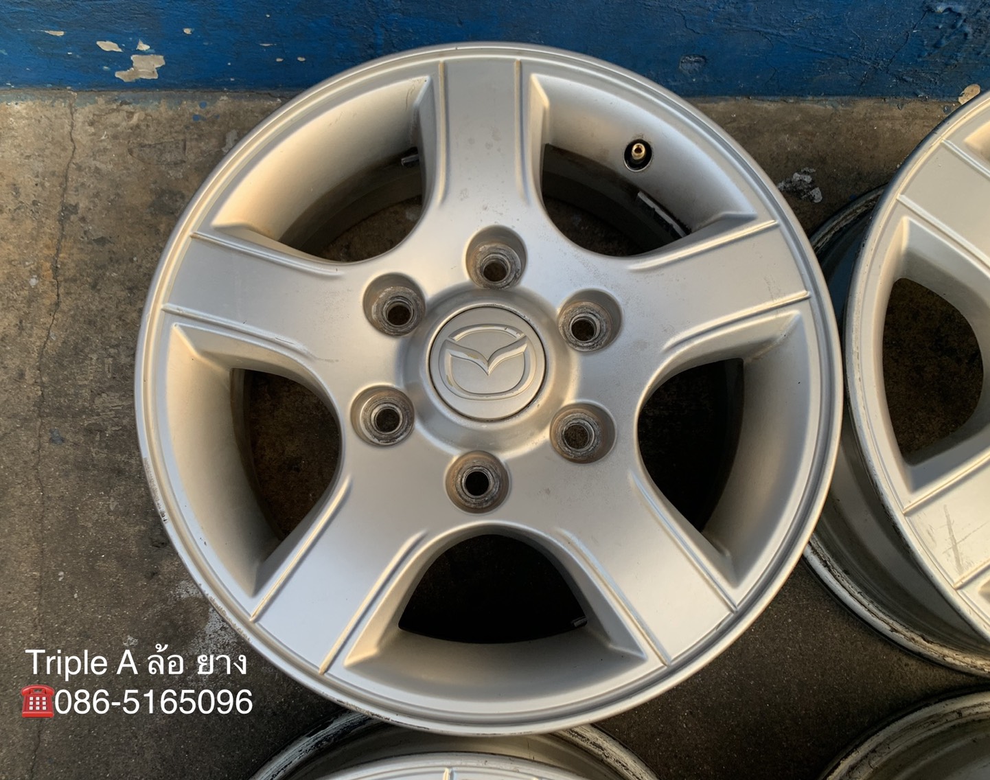 ล้อแม็กรถกระบะ 6รู139 Mazda ขอบ 15 ล้อแม็กรถกระบะ 6รู139 Mazda ขอบ 15
