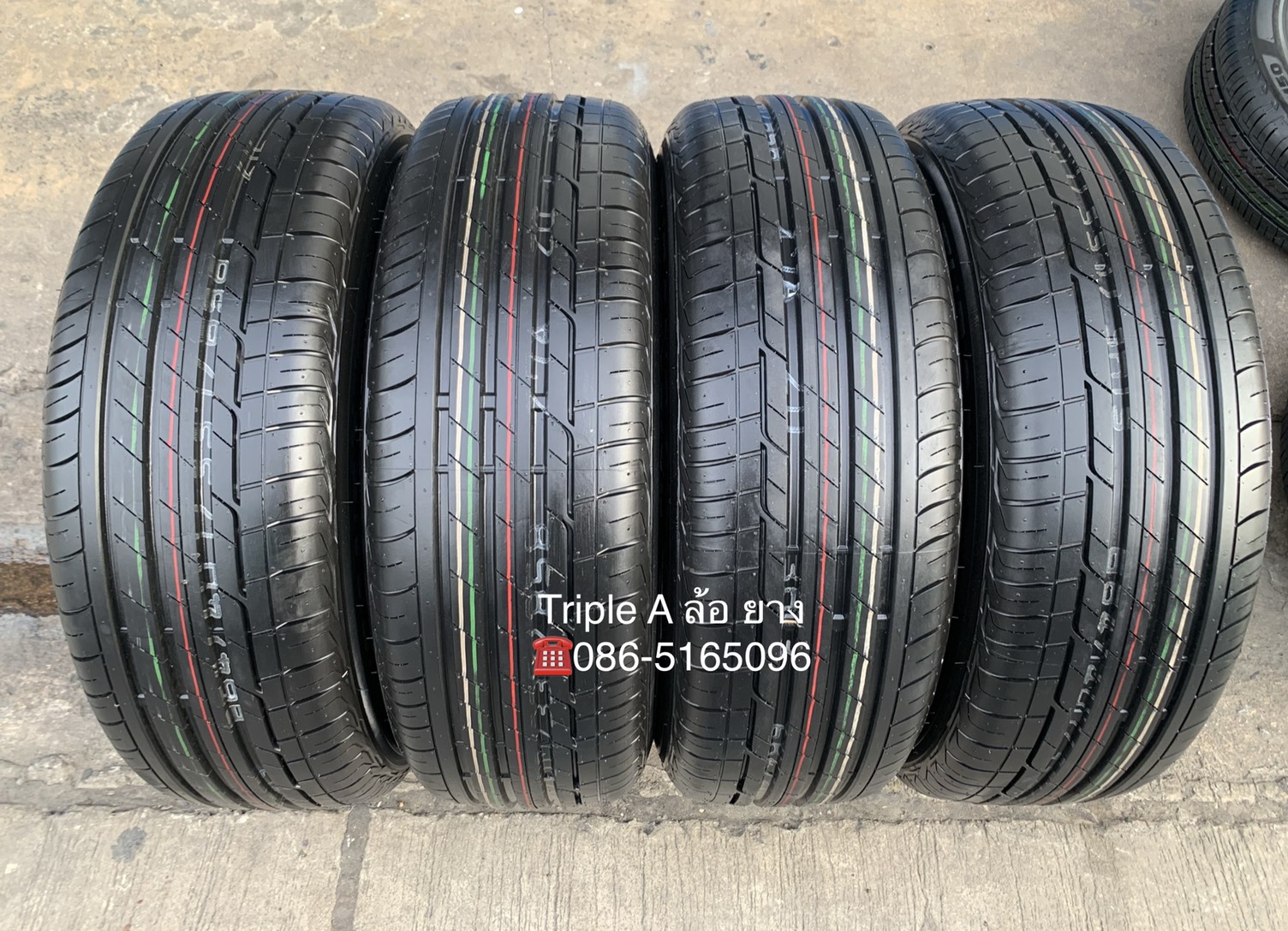 ยางใหม่ป้ายแดง 215-60-16 Bridgestone ปี 20 สวยกริ๊บๆ