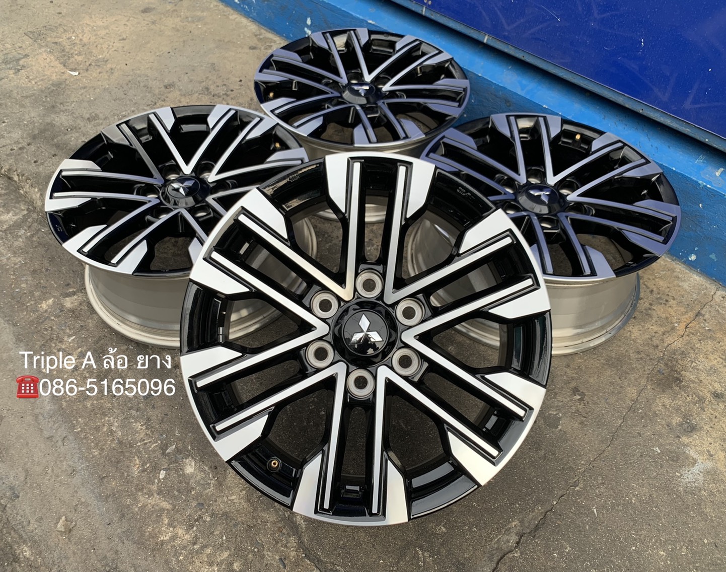 ล้อแม็ก New Mitsu Pajero Sport รุ่นใหม่ล่าสุด ขอบ 18