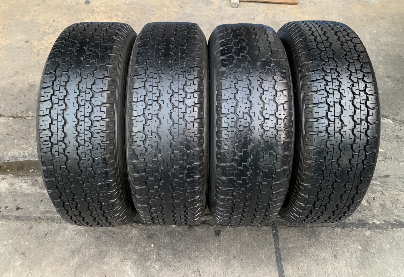 ล้อแม็ก ISUZU D-MAX Blue Power ขอบ 16 พร้อมยาง 245-70-16 Bridgestone ปี 19
