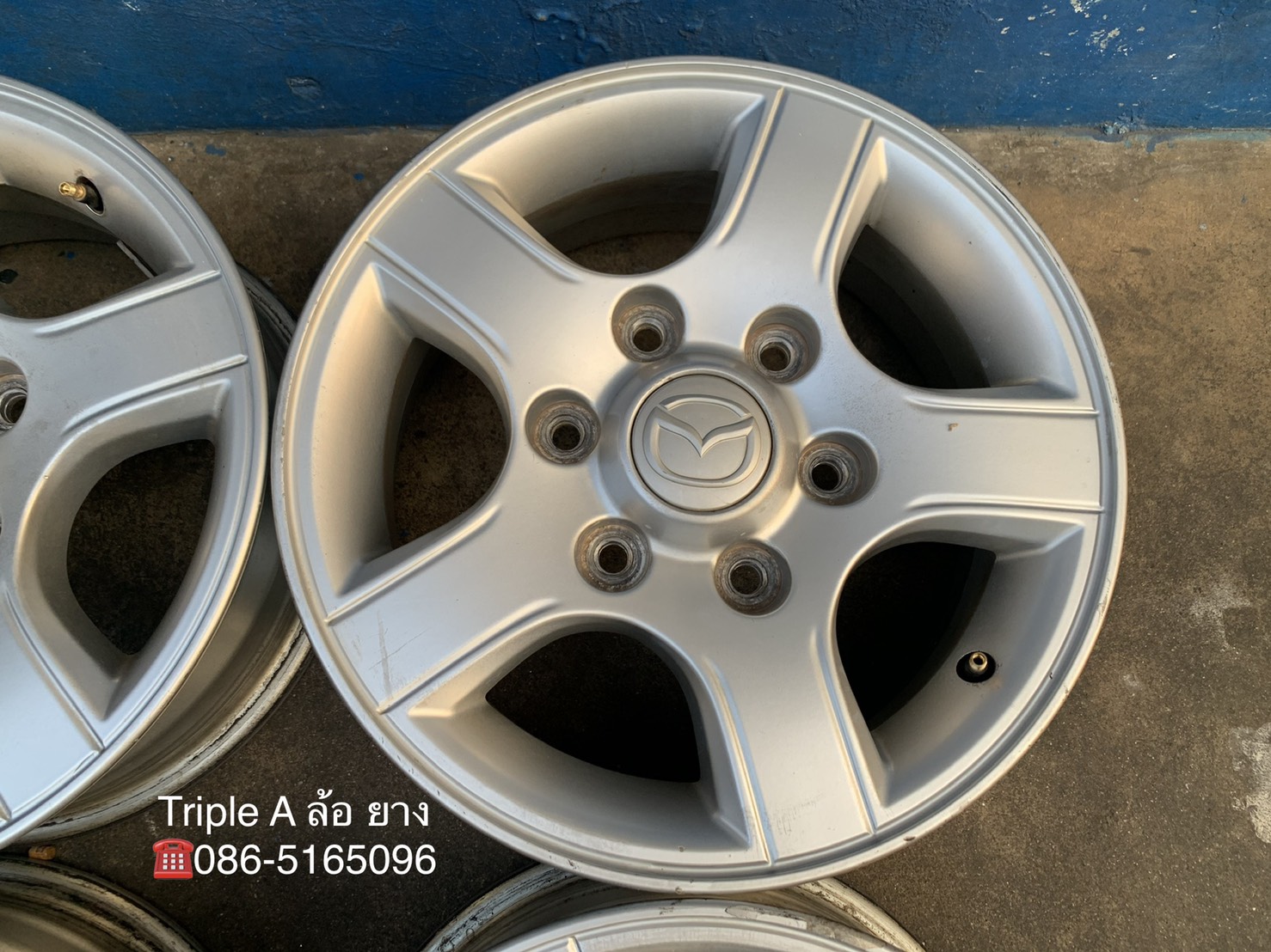 ล้อแม็กรถกระบะ 6รู139 Mazda ขอบ 15 ล้อแม็กรถกระบะ 6รู139 Mazda ขอบ 15