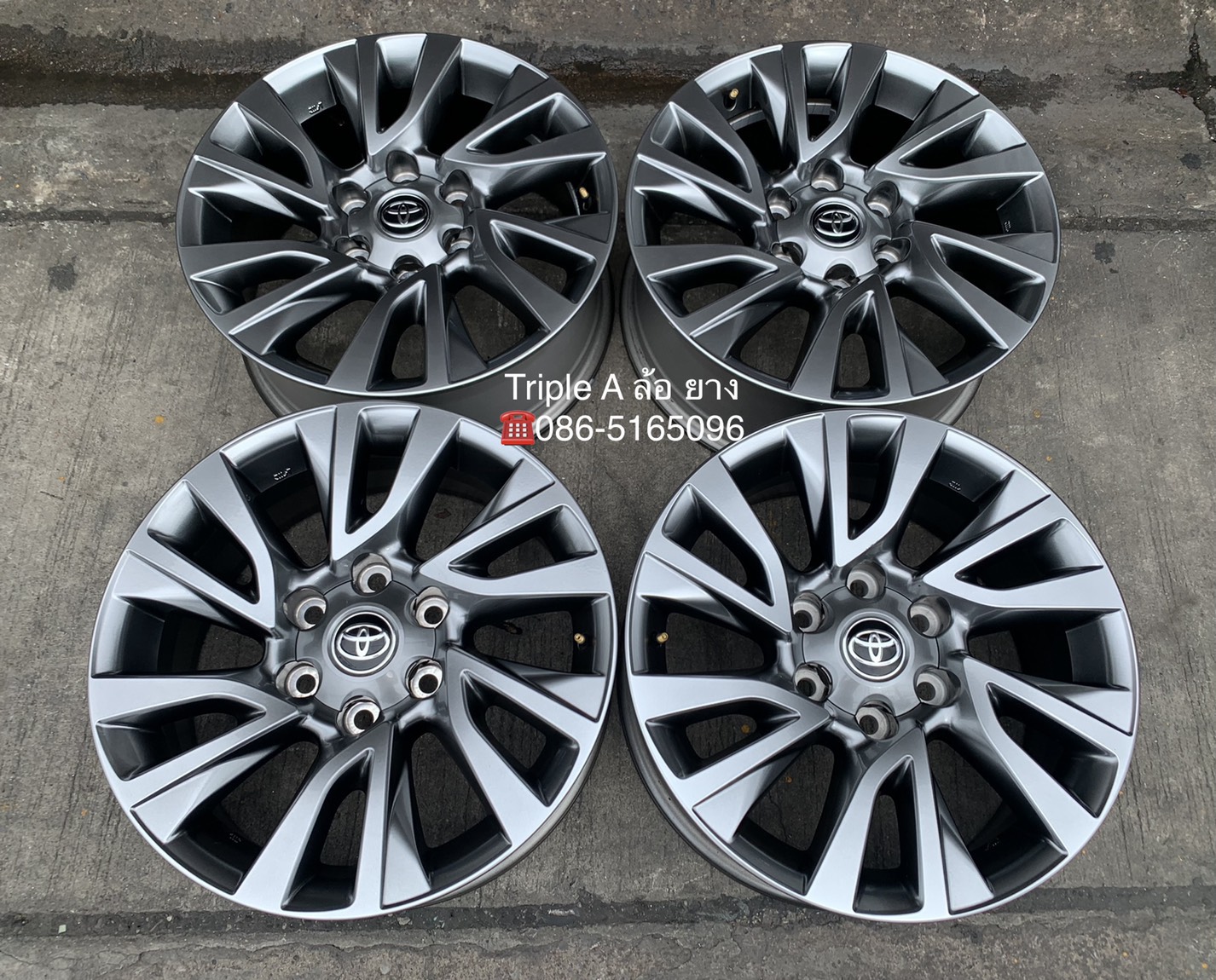 ล้อแม็กป้ายแดง Toyota Fortuner รุ่นใหม่ล่าสุด ขอบ 18 สีไฮเปอร์ สวยกริ๊บ ล้อแม็กป้ายแดง Toyota Fortuner รุ่นใหม่ล่าสุด ขอบ 18 สีไฮเปอร์ สวยกริ๊บ