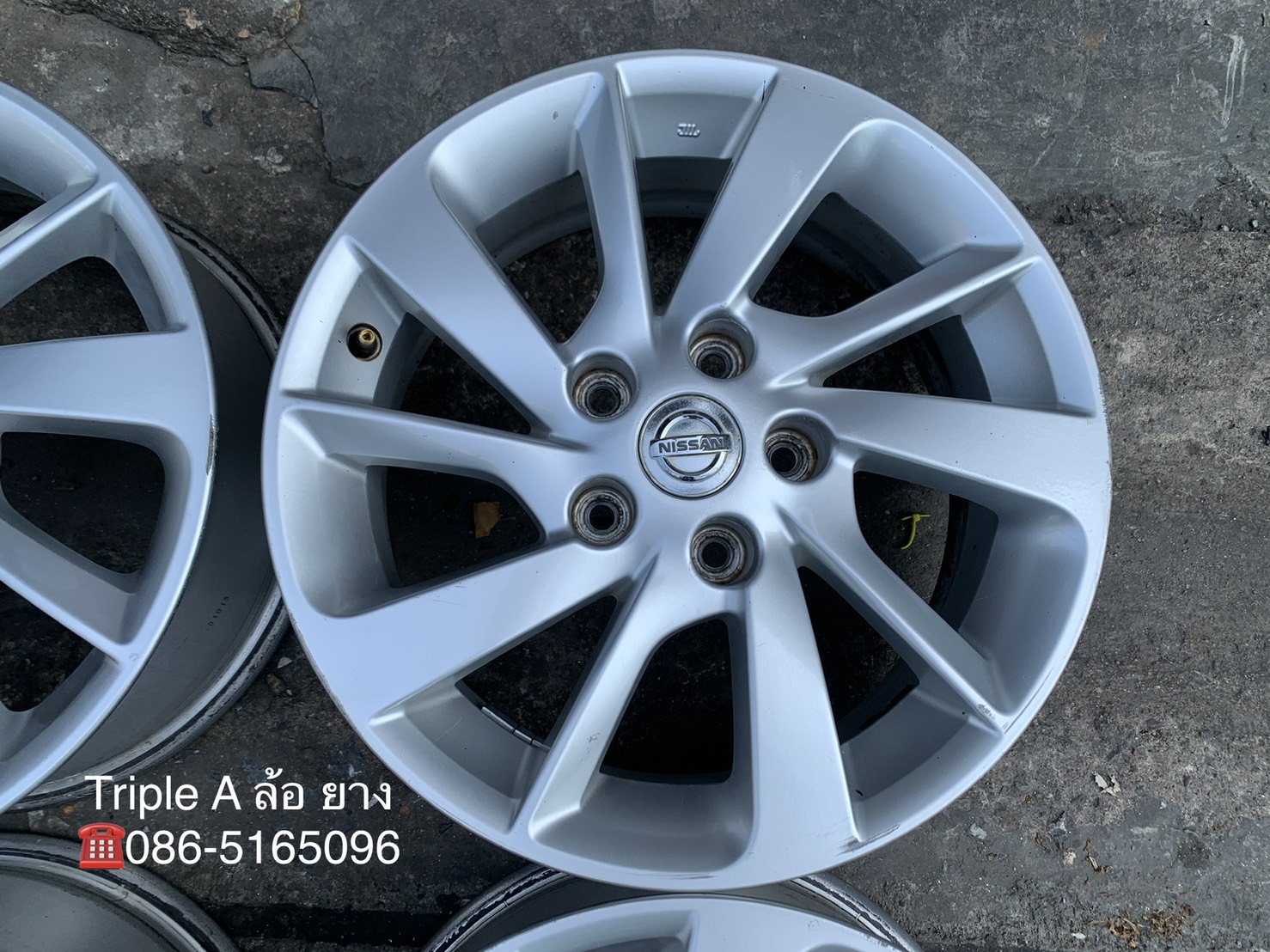 ล้อแม็ก 5รู114 Nissan Sylphy ขอบ 16 ล้อแม็ก 5รู114 Nissan Sylphy ขอบ 16