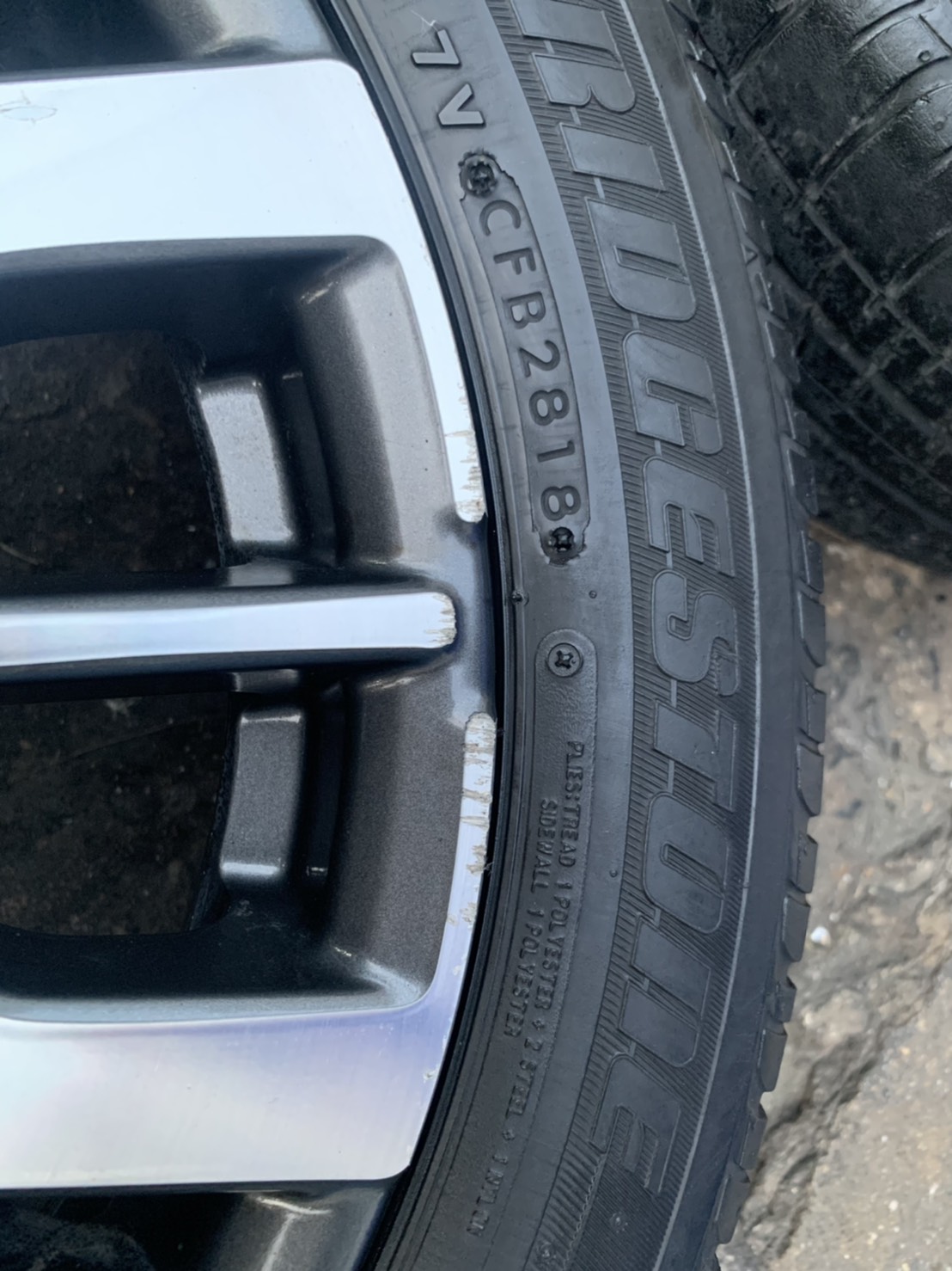 ล้อแม็ก Honda City ตัวท็อป ขอบ 16 พร้อมยาง 185-55-16 Bridgestone ปี 18