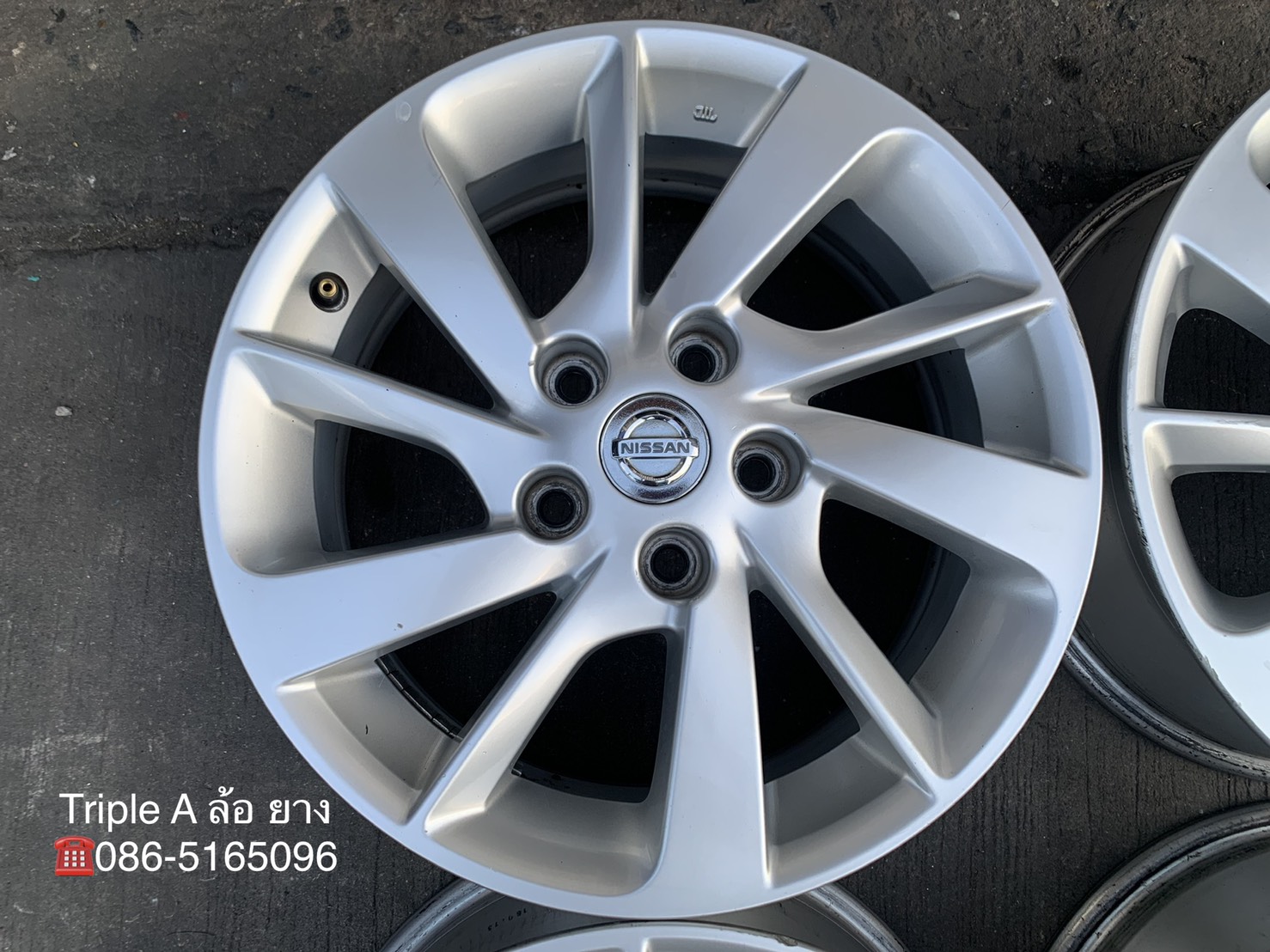 ล้อแม็ก 5รู114 Nissan Sylphy ขอบ 16