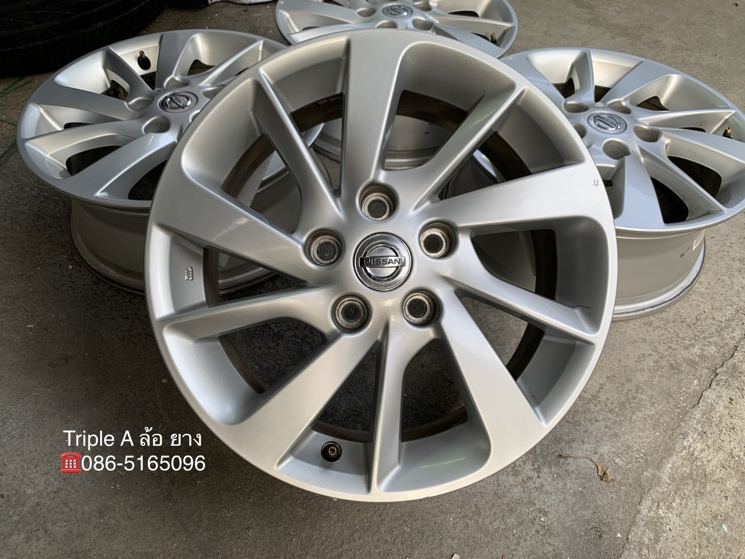 ล้อแม็ก Nissan Sylphy ขอบ 16 สภาพสวย ล้อแม็ก Nissan Sylphy ขอบ 16 สภาพสวย