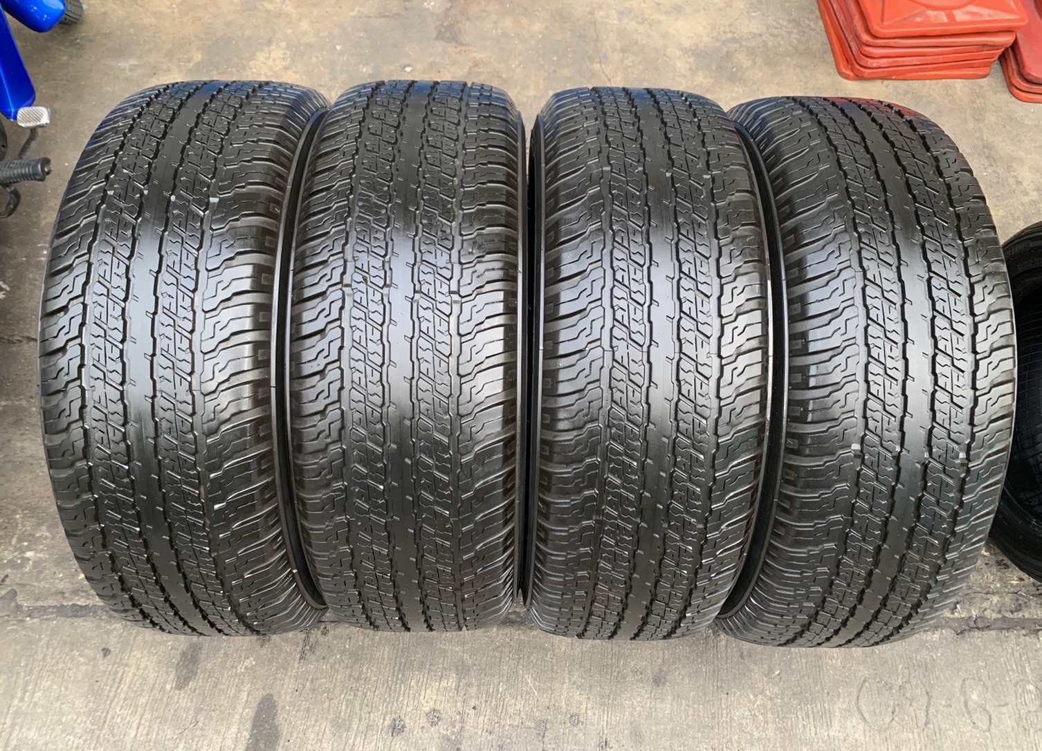 ล้อแม็ก Mazda BT50 Pro ขอบ17 สีเทาดำ พร้อมยาง 265-65-17 Yokohama ปี 16 สวยๆ