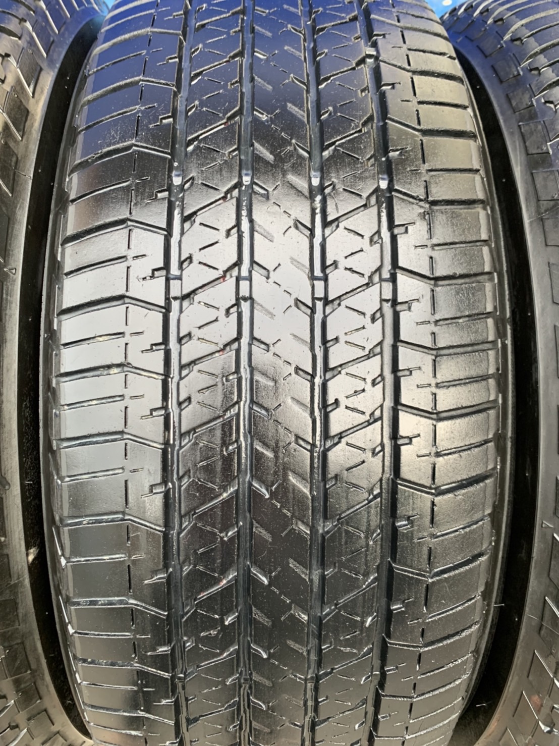 ล้อแม็ก Toyota Fortuner ขอบ 18 ดำหน้าเงา พร้อมยาง 265-60-18 Bridgestone ปี 19 ใส่กับ Toyota Fortuner