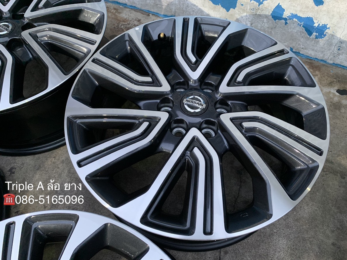 ล้อแม็กป้ายแดง 6รู114 Nissan Terra รุ่นใหม่ล่าสุด ขอบ 18 สวยกริ๊บ ล้อแม็กป้ายแดง 6รู114 Nissan Terra รุ่นใหม่ล่าสุด ขอบ 18 สวยกริ๊บ