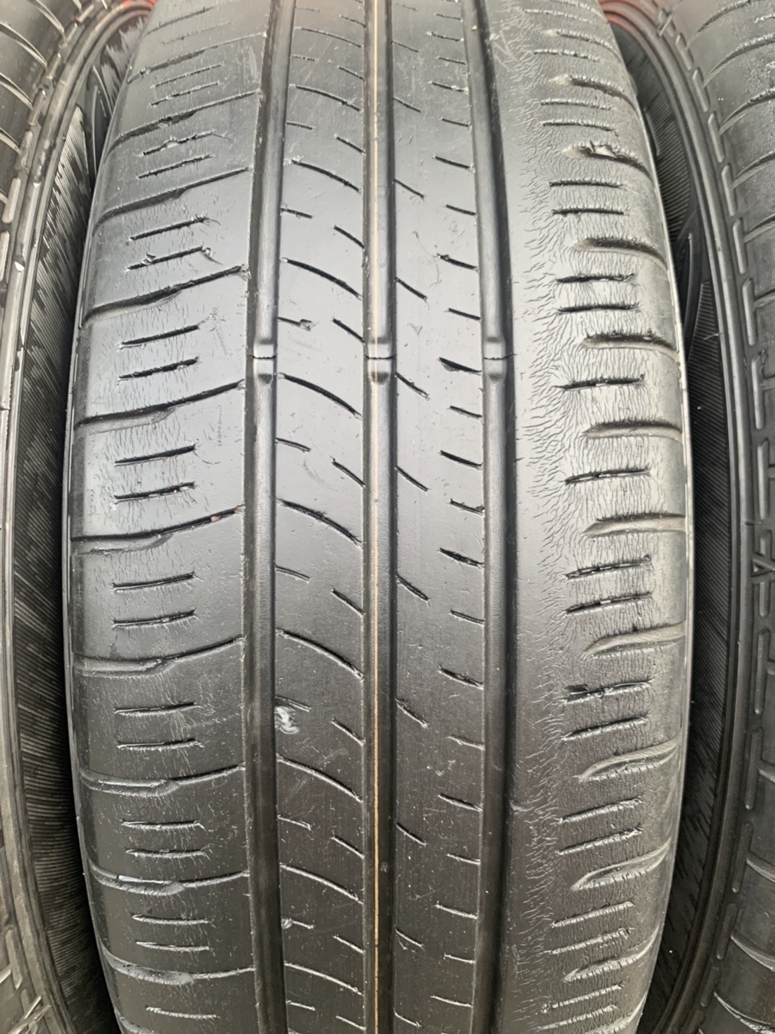 ล้อแม็ก Toyota Yaris ขอบ 15 พร้อมยาง 185-65-15 Dunlop ปลายปี 17