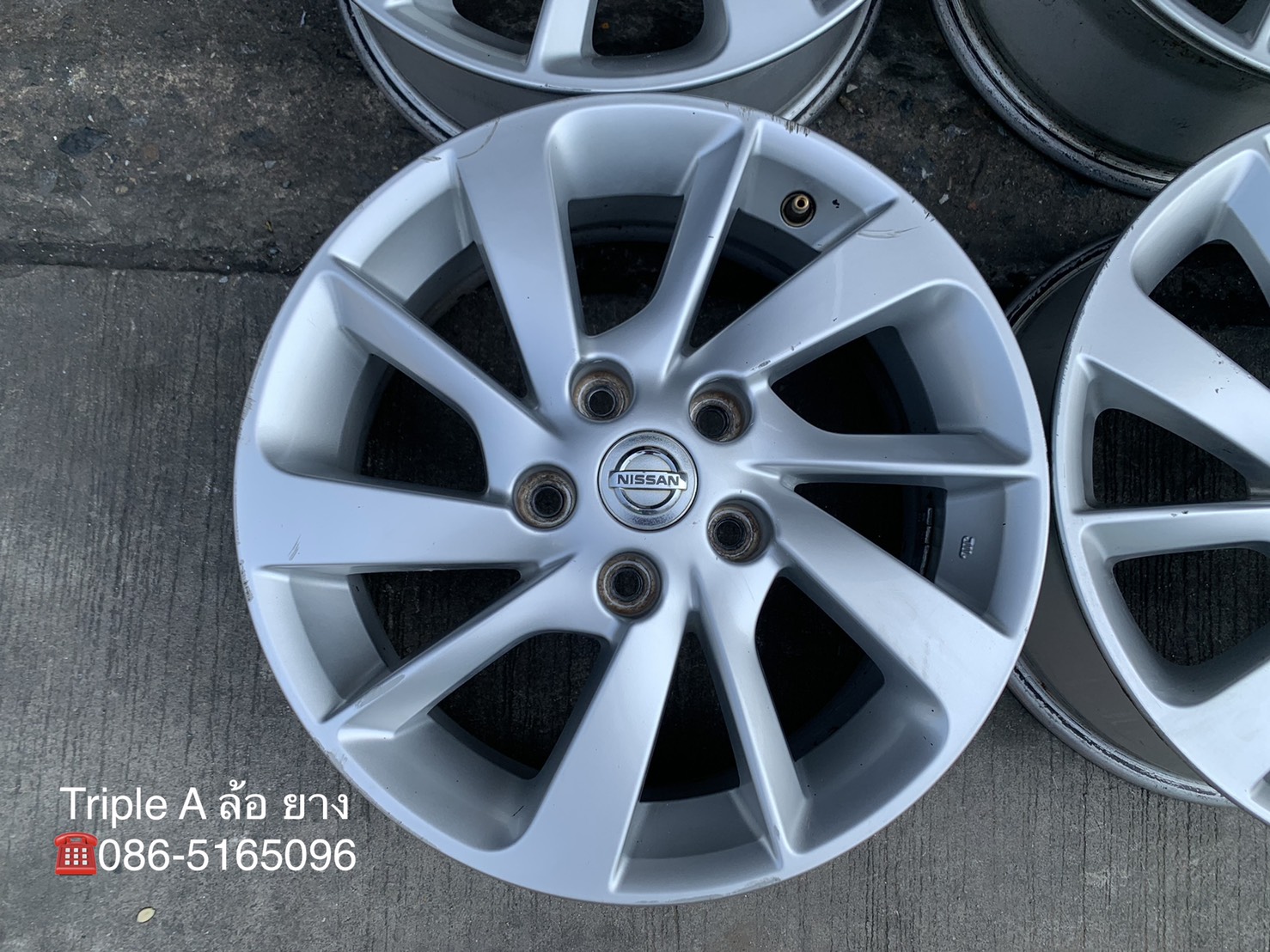ล้อแม็ก 5รู114 Nissan Sylphy ขอบ 16 ล้อแม็ก 5รู114 Nissan Sylphy ขอบ 16