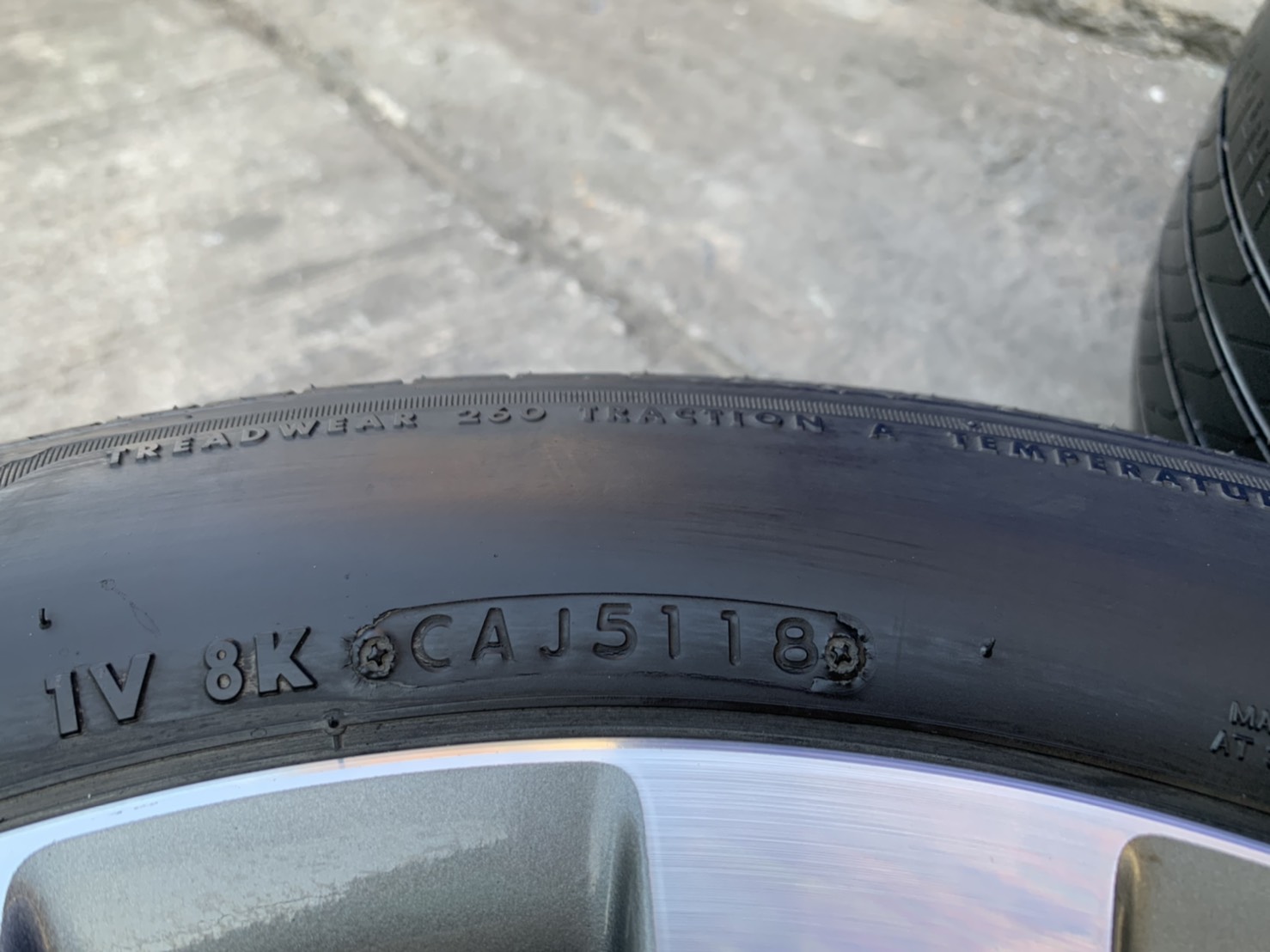 ล้อแม็ก 5รู114 Honda Civic FD ตัวท็อป ขอบ 16 สีเทาหน้าเงา พร้อมยาง 205-55-16 Bridgestone ปลายปี 18