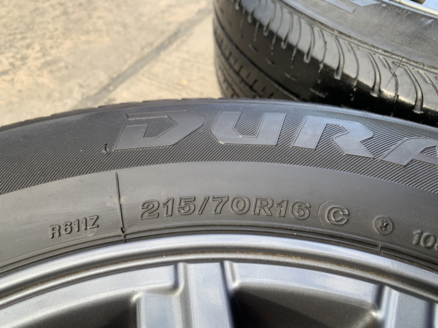 ล้อแม็ก ISUZU X-Series ขอบ 16 พร้อมยาง 215-70-16 Bridgestone ปี 19