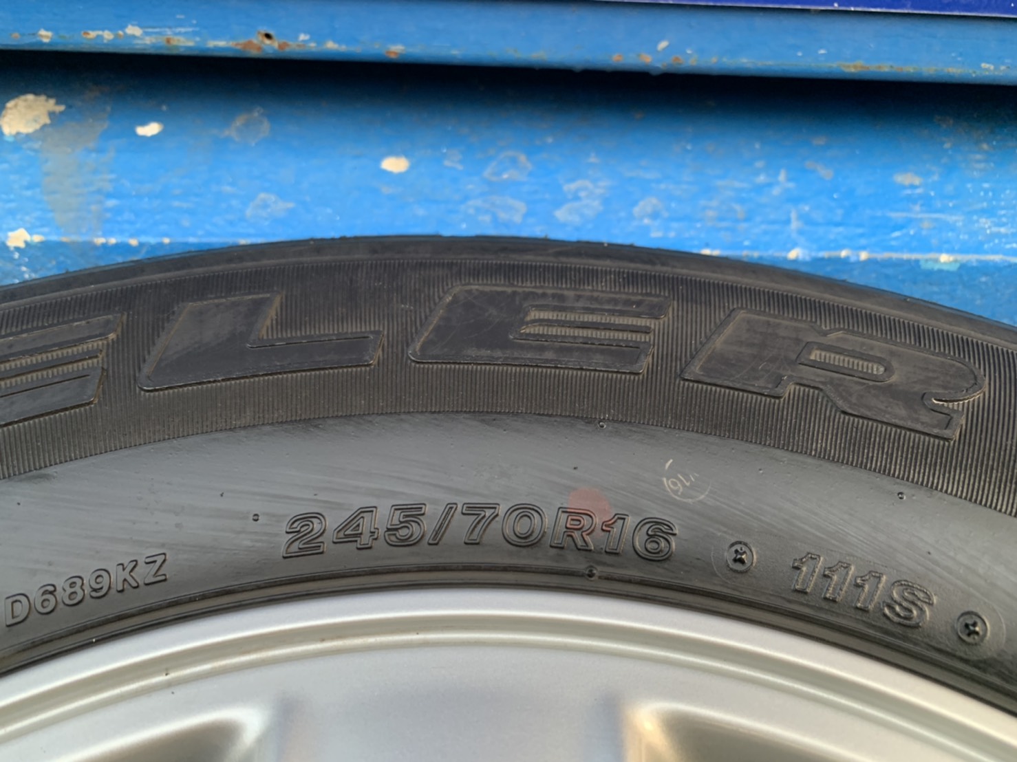 ล้อแม็ก ISUZU D-Max All New ขอบ 16 แถมยาง 245-70-16 Bridgestone ปี 14 ล้อแม็ก ISUZU D-Max All New ขอบ 16 แถมยาง 245-70-16 Bridgestone ปี 14