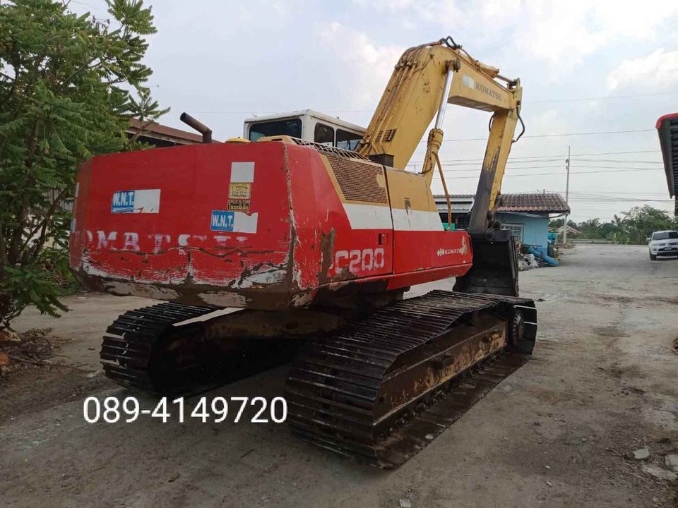 ขายด่วน komatsu แบคโฮ PC200-5