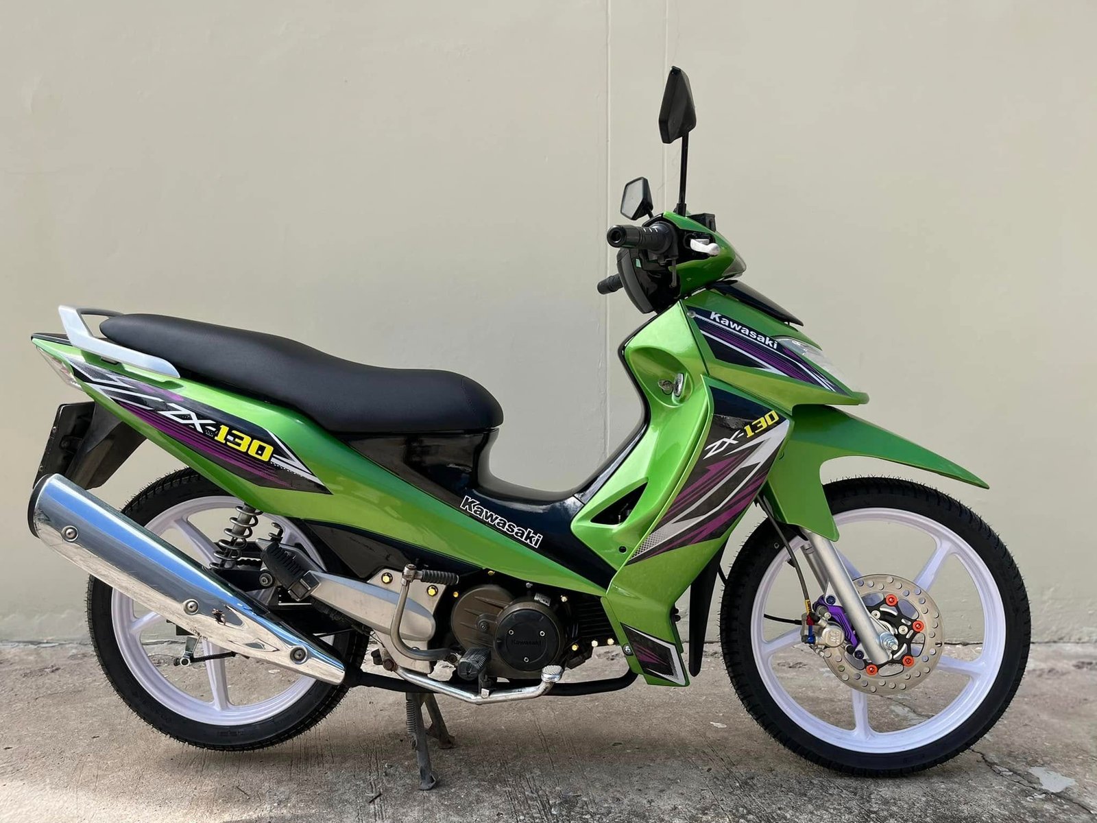 หาคนดูแลต่อครับ รถในตำนาน เด็กปั้มยืนงงว่าเติมน้ำมันตรงไหน!! KAWASAKI ZX130 ปั้นใหม่0-100อะไหล่เบิกใ