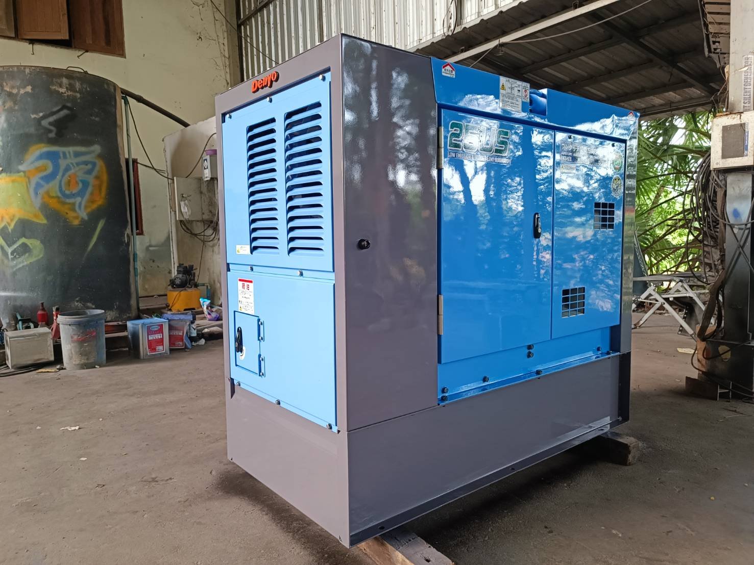 เครื่องปั่นไฟฟ้า เดนโยรุ่นใหม่เงียบพิเศษ