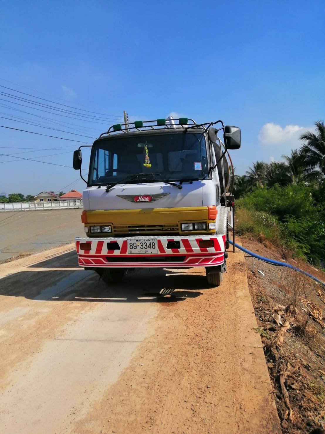 ขายรถสเปร์น้ำ hino  kt925 ถังสเตนเลส ใช้งานปกติ เล่มทะเบียน ราตา330,000บ.