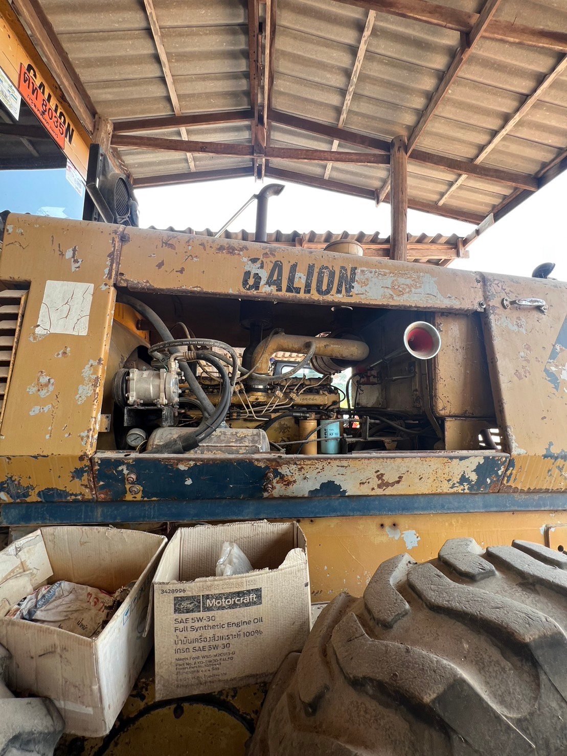 ขายรถเกรดเดอ์galion a500ใช้งานได้ปกติ ราคา5.5แสน