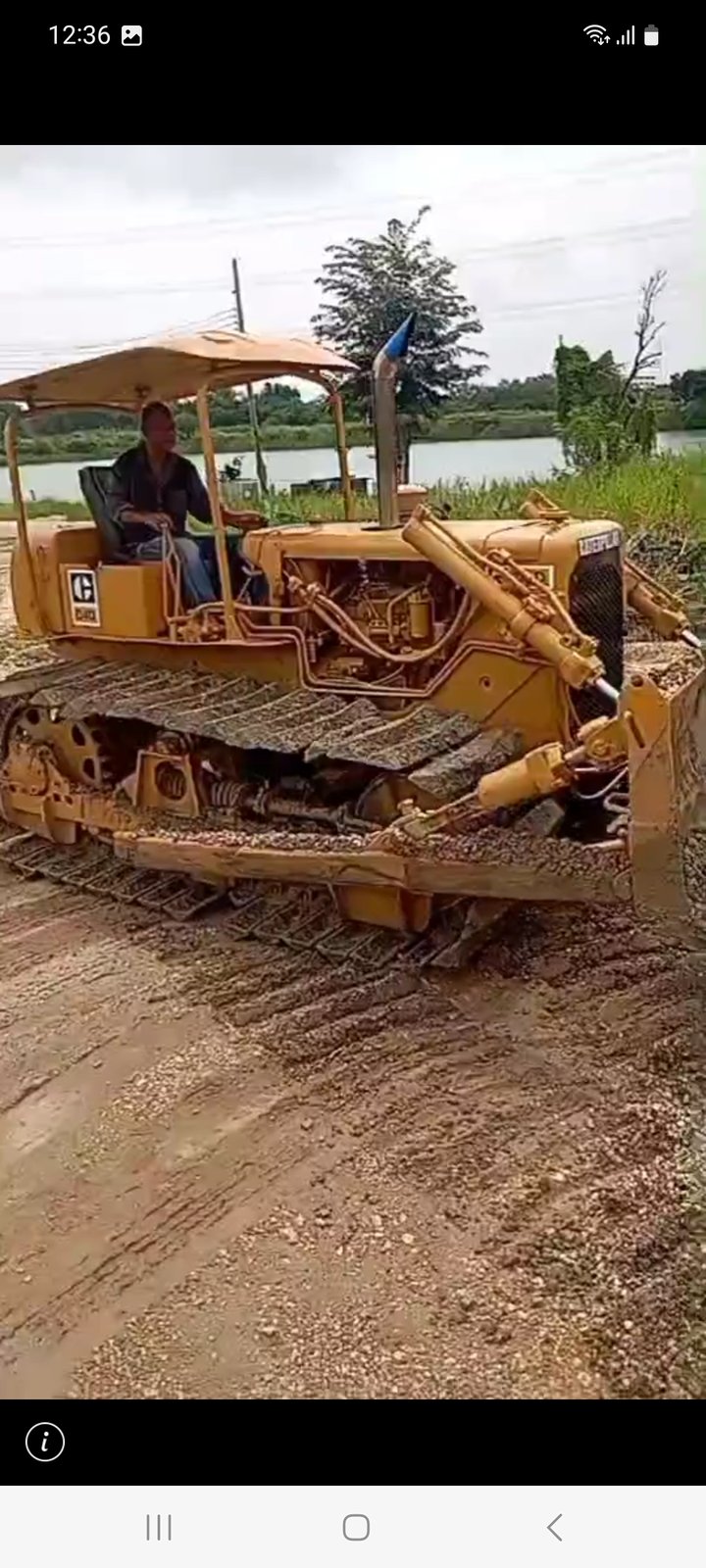 ขายแทรกเตอร์CAT D4D ตีนเป็ด ใช้งานดี ราคาถูก2.6แสน