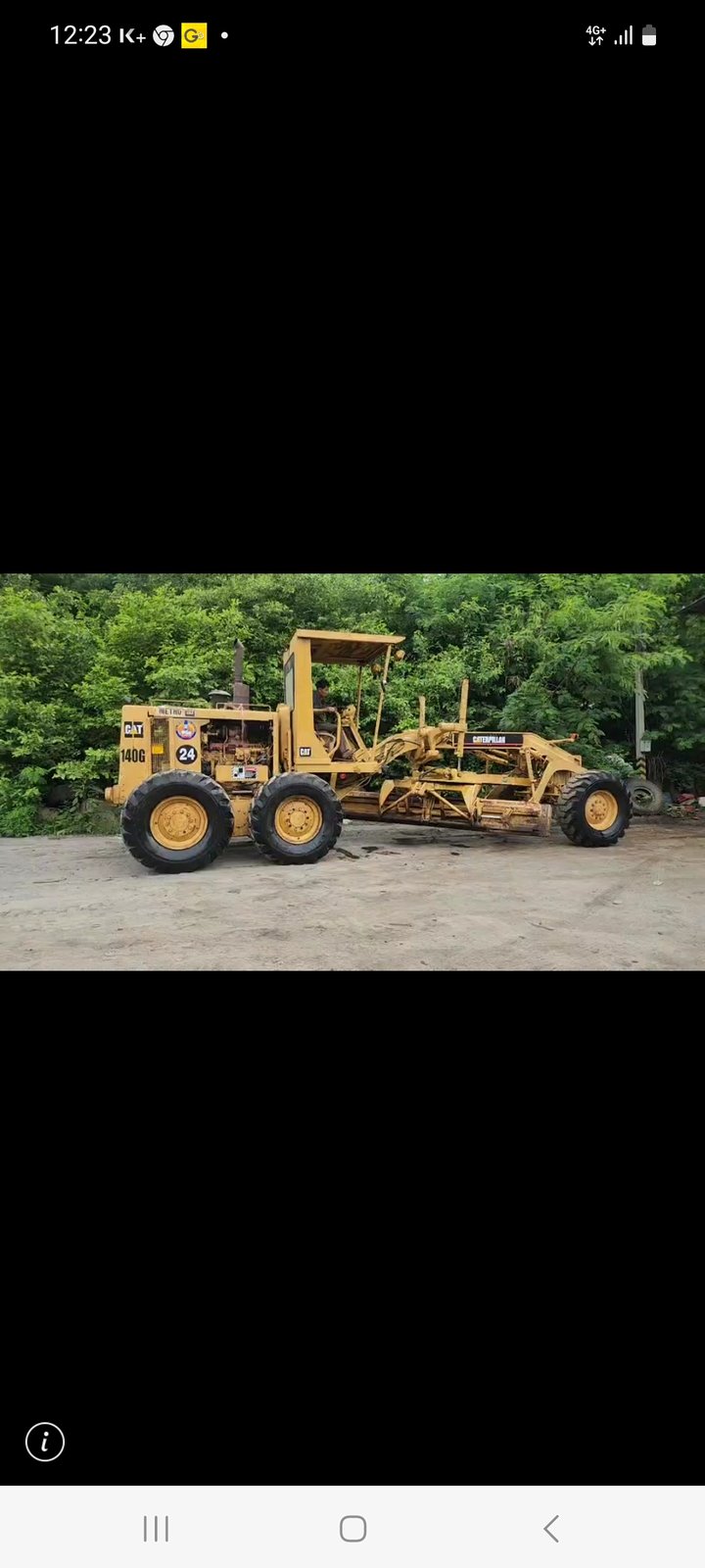 ขายรถเกรดเดอร์caterpillar 140G 5md01437 เล่มทะเบียน ใช้งานดีราคา1,650,000บ.
