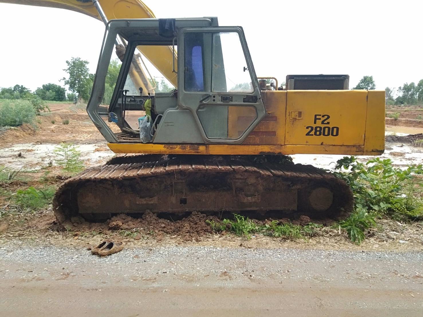 ขายแม็คโครsumitomo fs280  f2  ใช้งานดี เอกสาใบซื้อขาย ราตา290,000บ.