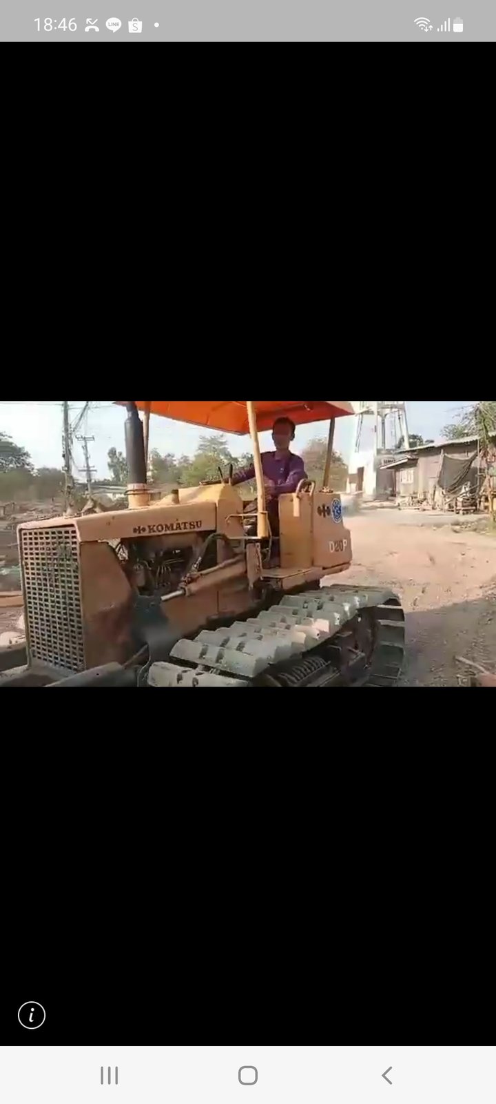 ขายแทรกเตอร์komatsu D20p -5ตีนเป็ด ใบมีดสไล้ ใช้งานดี ราคา195,000บ. ขายแทรกเตอร์komatsu D20p -5ตีนเป็ด ใบมีดสไล้ ใช้งานดี ราคา195,000บ.