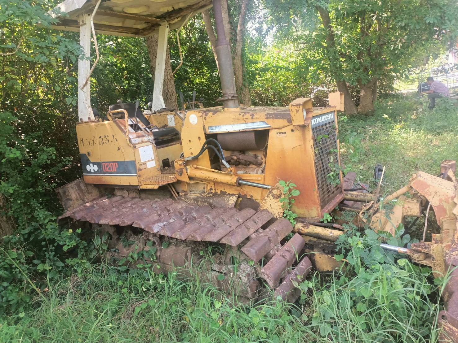 ขายแทรกเตอร์komatsu D20p-6รถใช้งานได้ปกติ ทำงานได้ดีปกติ ราคา235,000บ.