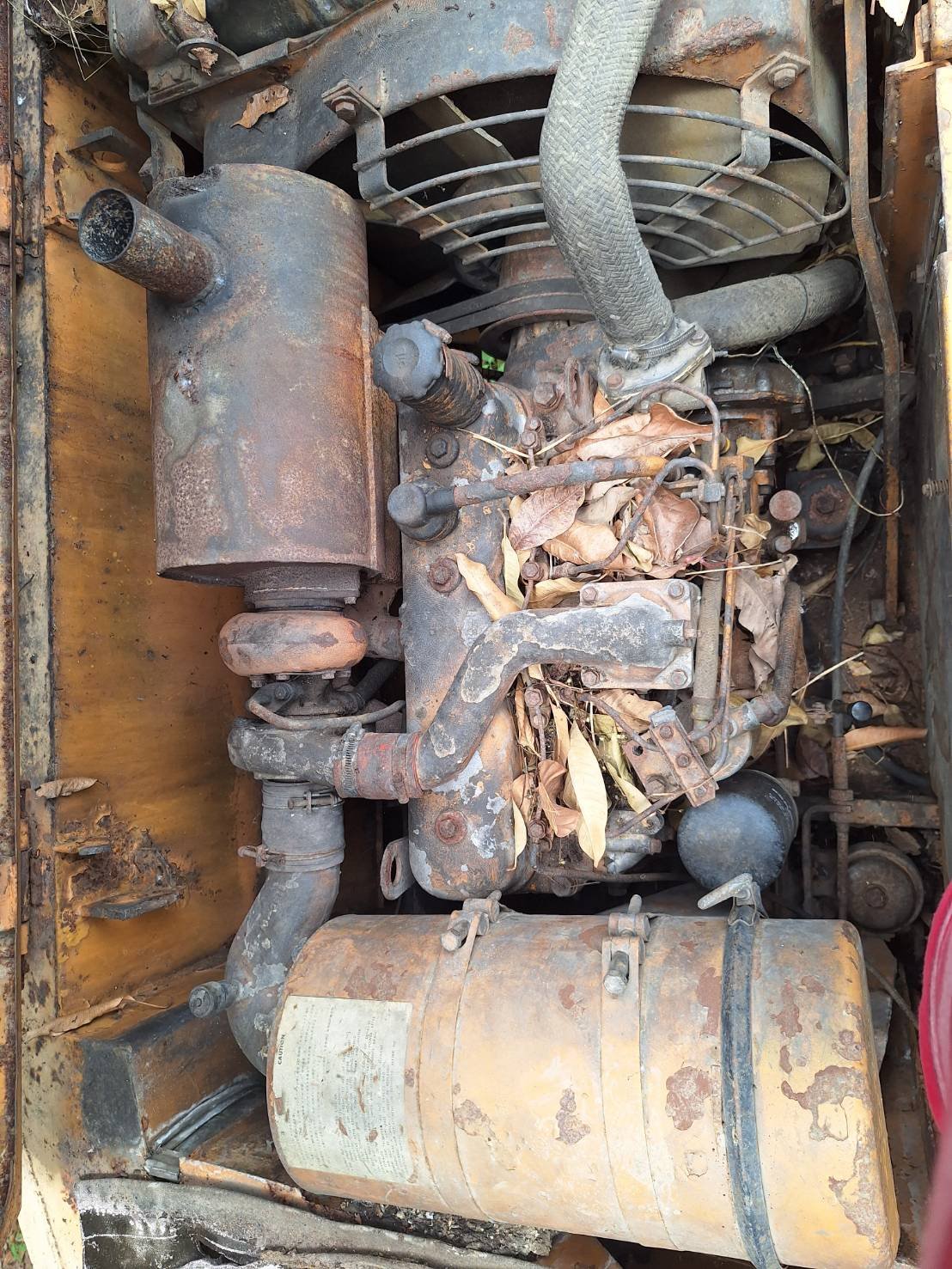 ขายรถแม็คโครkomatsu pc120-2ใช้งานได้ ใบซื้อvาย ราคาถูก2.3แสน