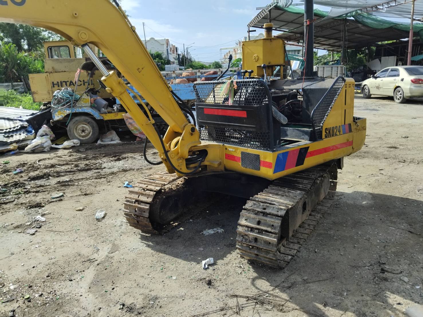 ขายแม็คโครkobelco sk024 พร้อมกับสาลี่ ใช้งานได้ราคา120,000 ขายแม็คโครkobelco sk024 พร้อมกับสาลี่ ใช้งานได้ราคา120,000