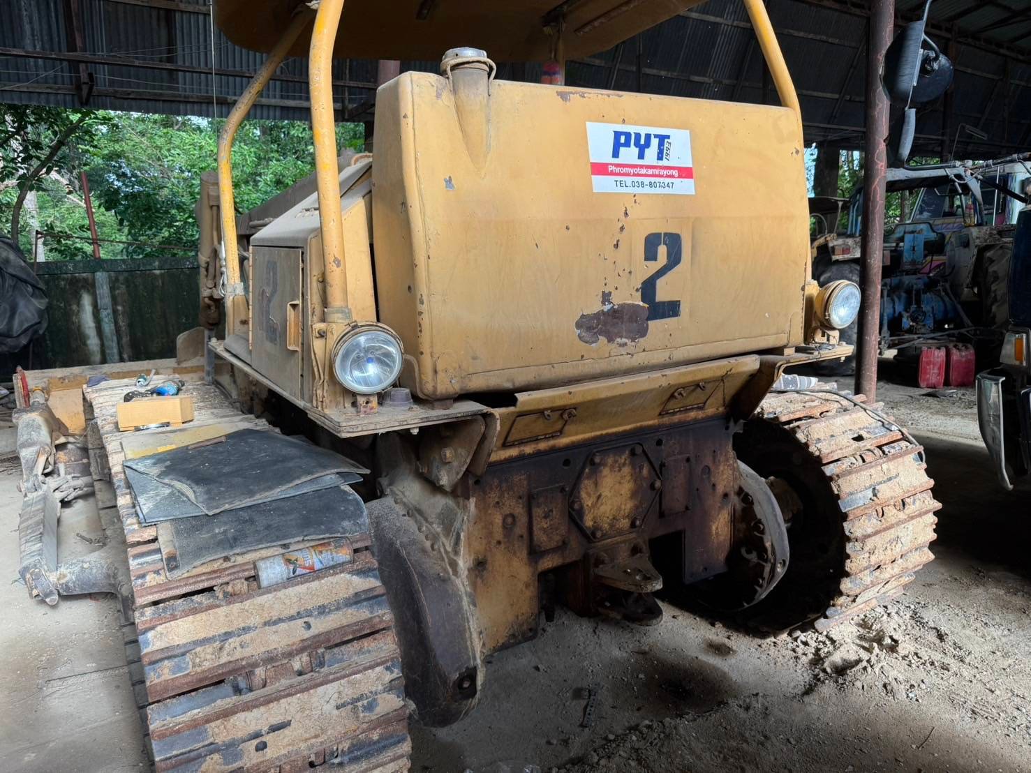 ขายแทรกเตอร์ CAT D5Bตีนไก่ ใช้งานได้ปกติ ราคา495,000บ.