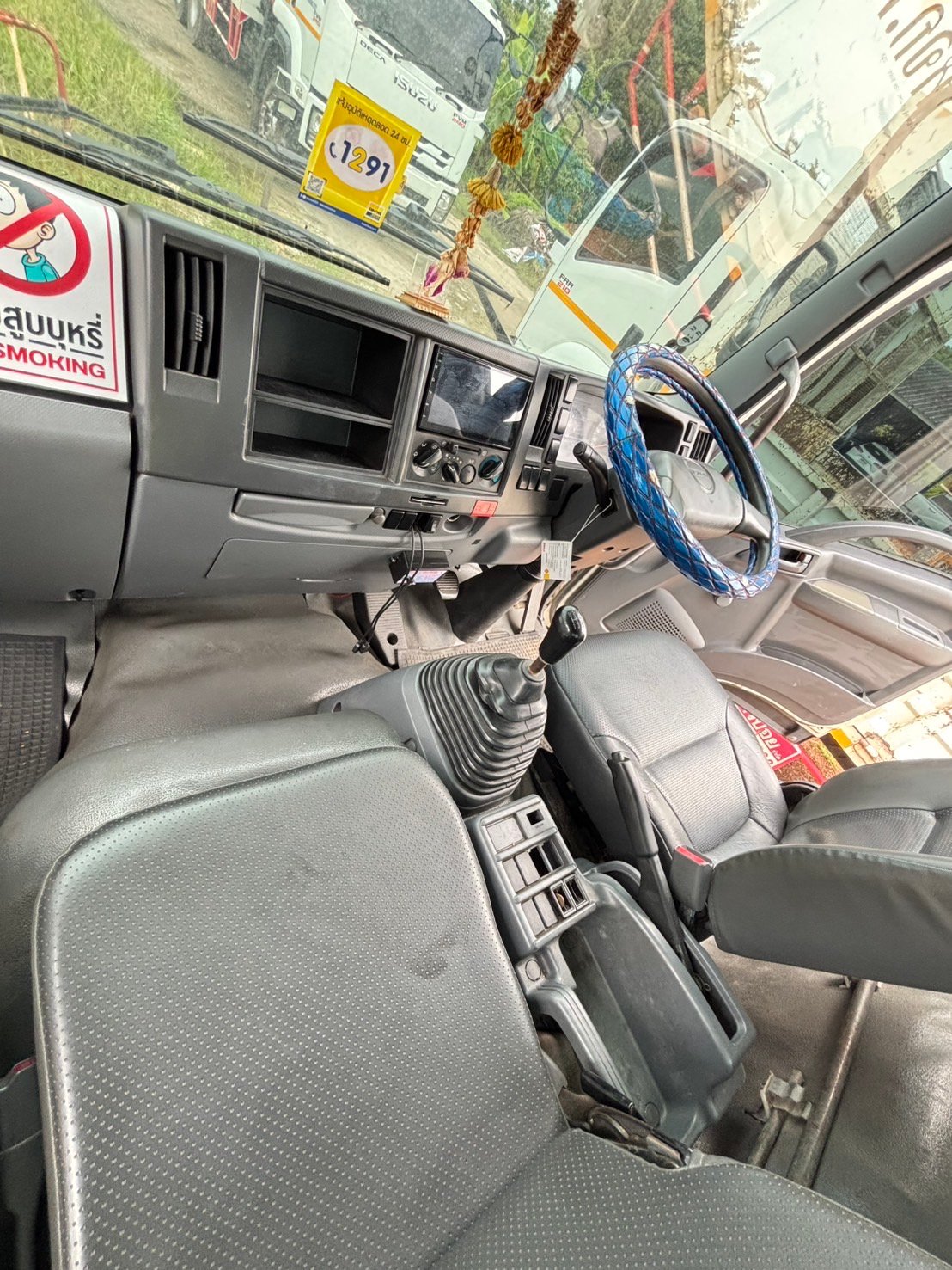 ISUZU FRR 190 แรงม้า กะบะเปิด3ด้าน ปี 2555 เครื่องดี