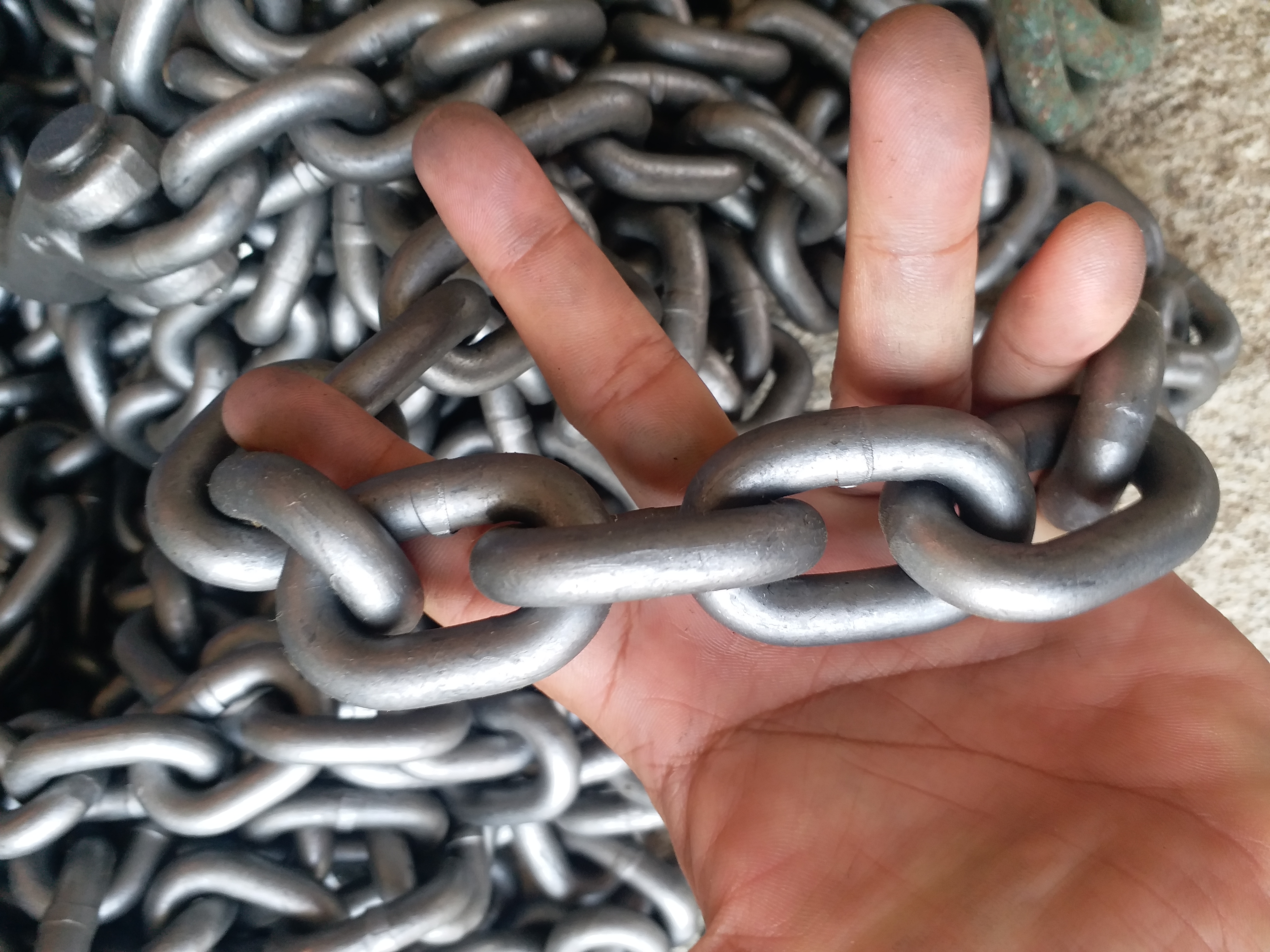 โซ่นอก 3 หุนยาว 6 เมตร โซ่นอก 3 หุนยาว 6 เมตร