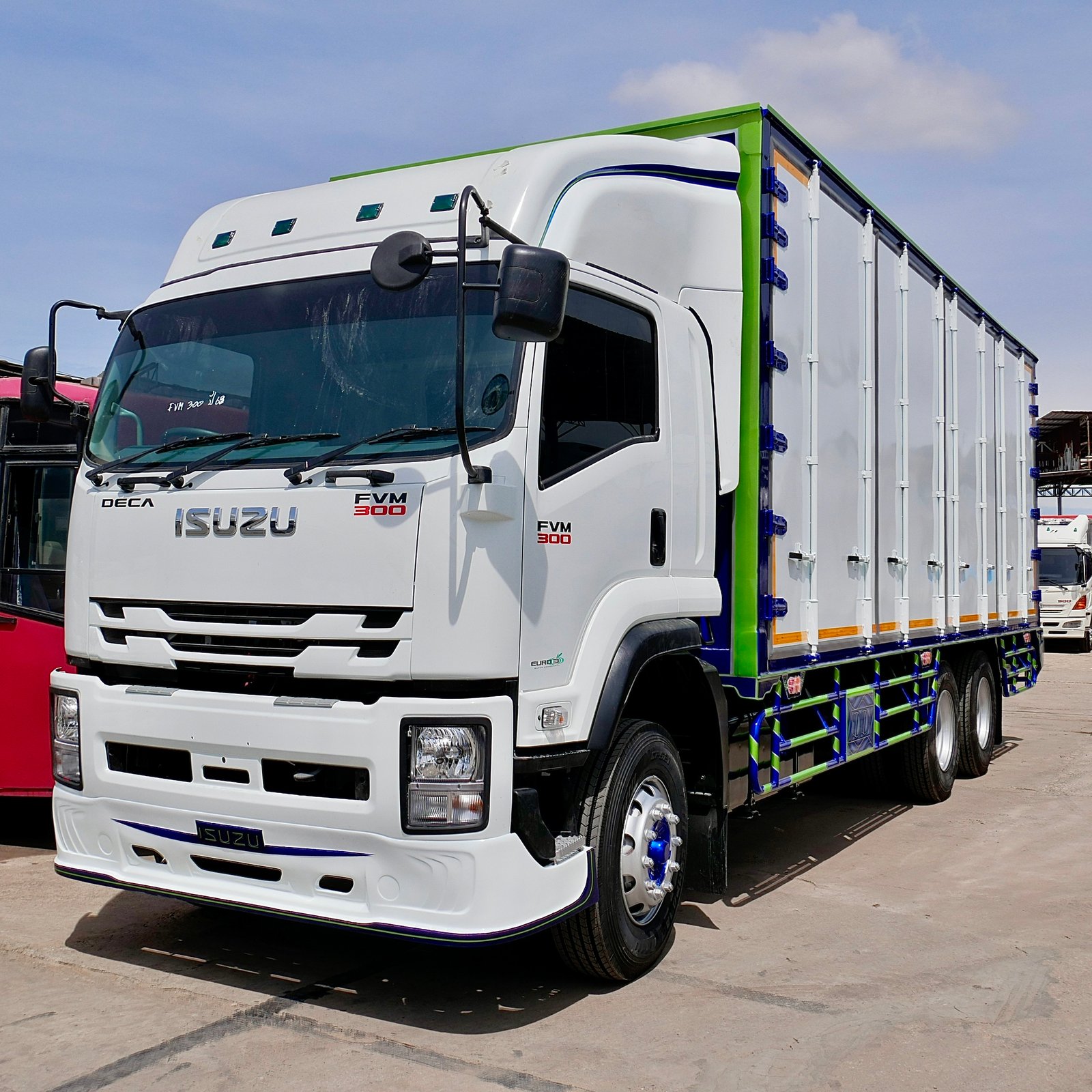 ตู้สิบบาน ISUZU FVM 300 ปี 63