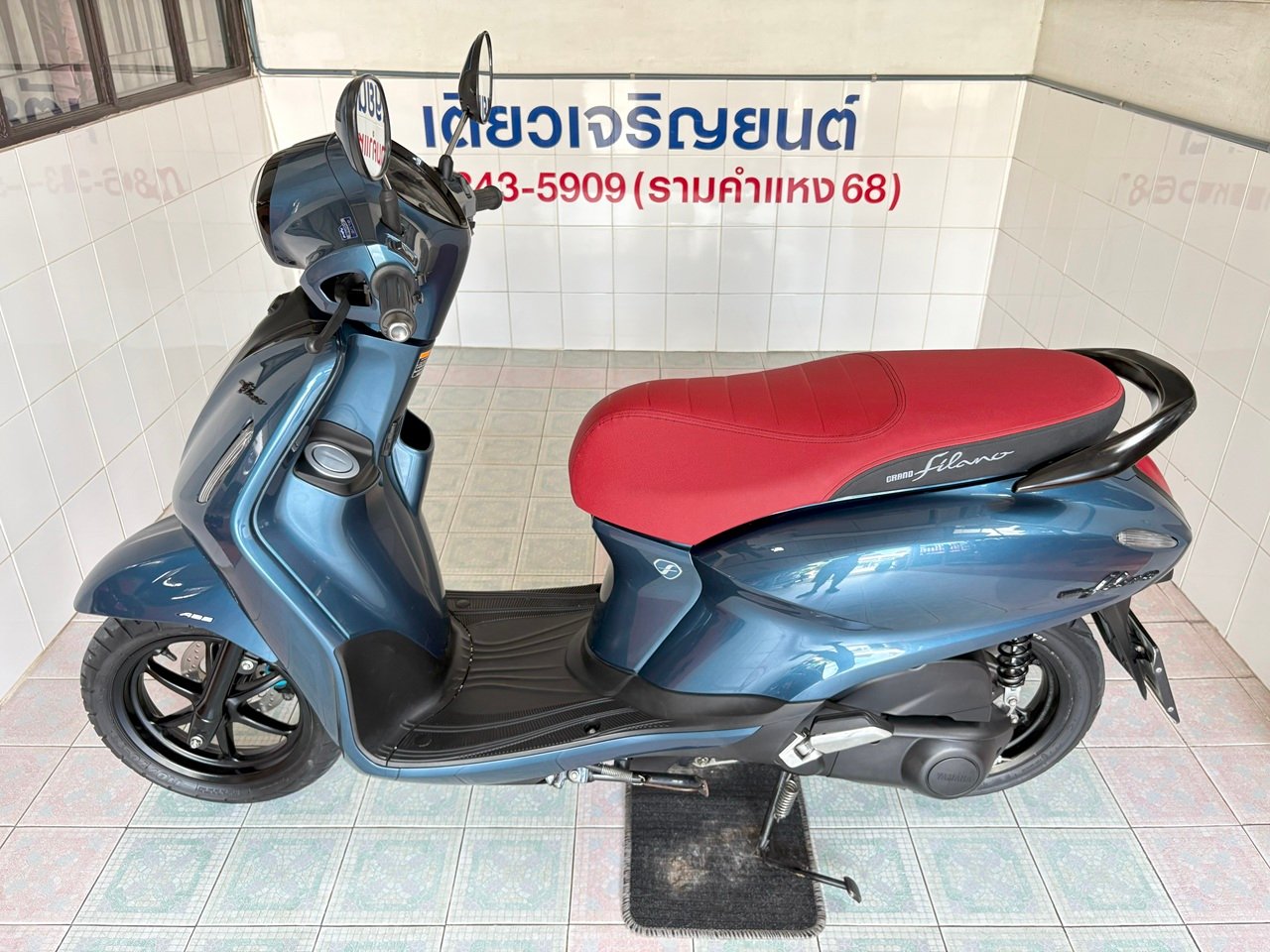 Grand Filano ABS Connected รถมือเดียว ใช้งานน้อย เครื่องดี ศูนย์ดี ชุดสีสวย เอกสารครบ จัดส่งได้ วิ่ง Grand Filano ABS Connected รถมือเดียว ใช้งานน้อย เครื่องดี ศูนย์ดี ชุดสีสวย เอกสารครบ จัดส่งได้ วิ่ง