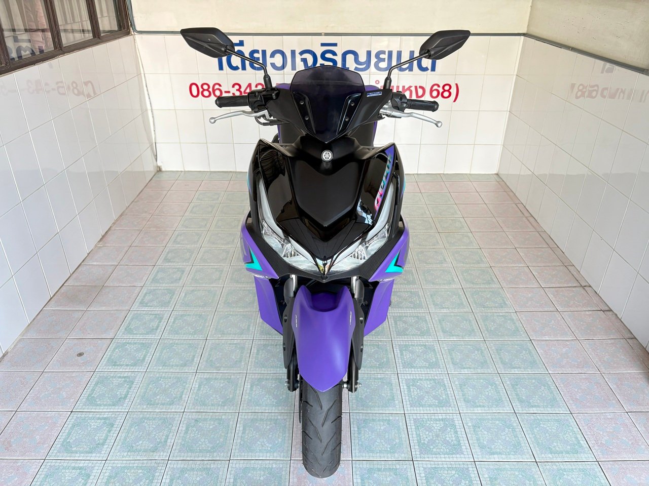 Aerox ABS Connected กุญแจครบ ไม่เคยล้ม ไม่เคยชน สภาพพร้อมใช้ เครื่องเดิม ศูนย์ดี ชุดสีสวย มีรับประกัน วิ่ง7000 ปี68