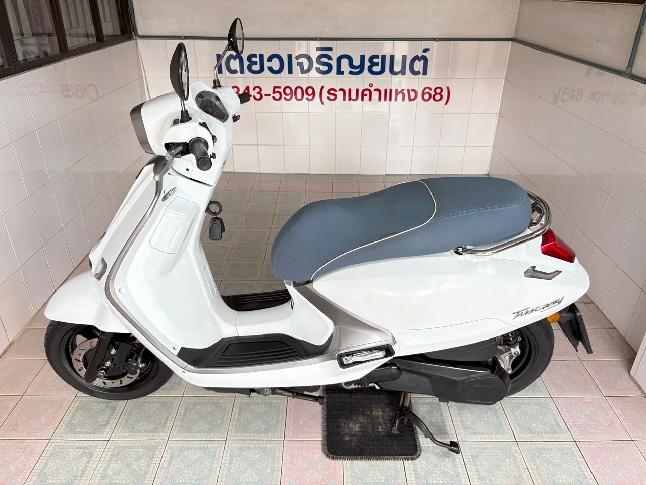 Tuscany150 Keyless กุญแจ2ชุด เอกสารครบ มีรับประกัน เครื่องดี ศูนย์ดี ชุดสีสวย ผ่อนได้ ไม่ต้องค้ำ วิ่ Tuscany150 Keyless กุญแจ2ชุด เอกสารครบ มีรับประกัน เครื่องดี ศูนย์ดี ชุดสีสวย ผ่อนได้ ไม่ต้องค้ำ วิ่