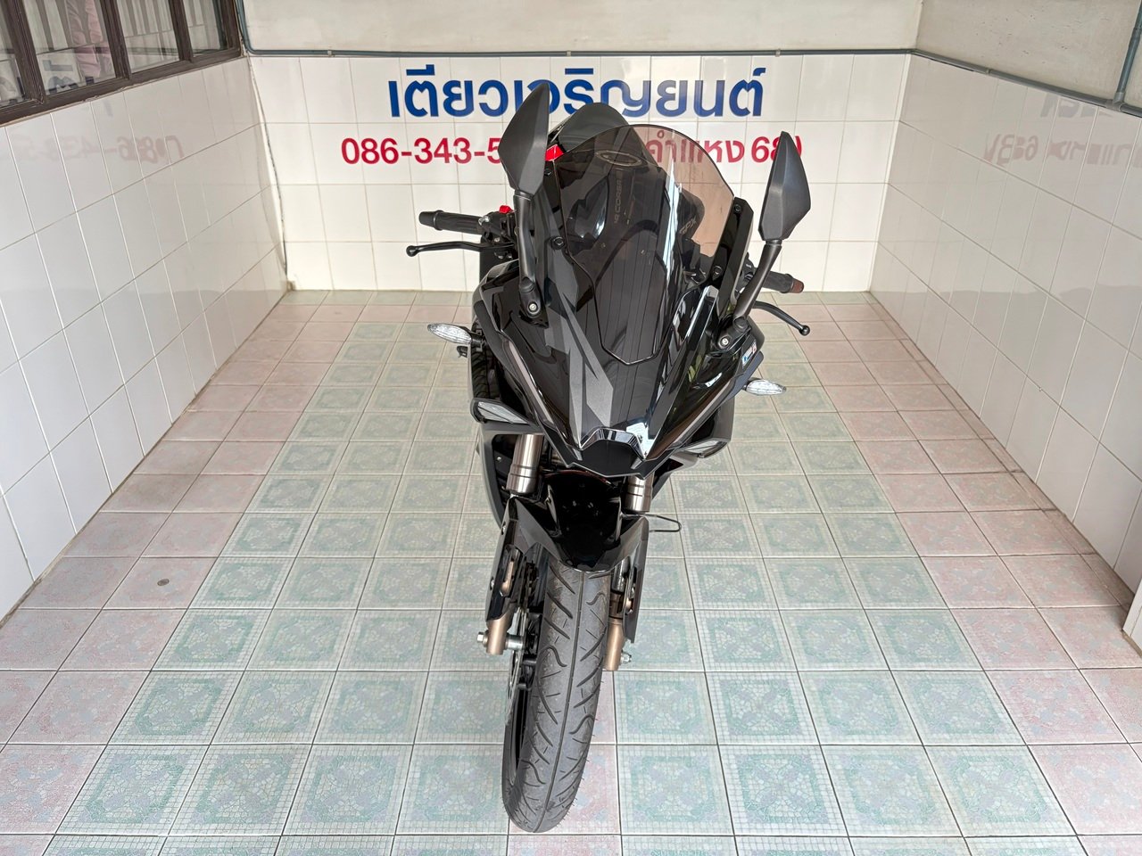Demon GR200 4V โฉม2024 ไม่เคยล้ม สภาพใสกริ๊บ สีเดิมโรงงาน เครื่องดี เอกสารครบ ผ่อนได้ ไม่ต้องค้ำ วิ่