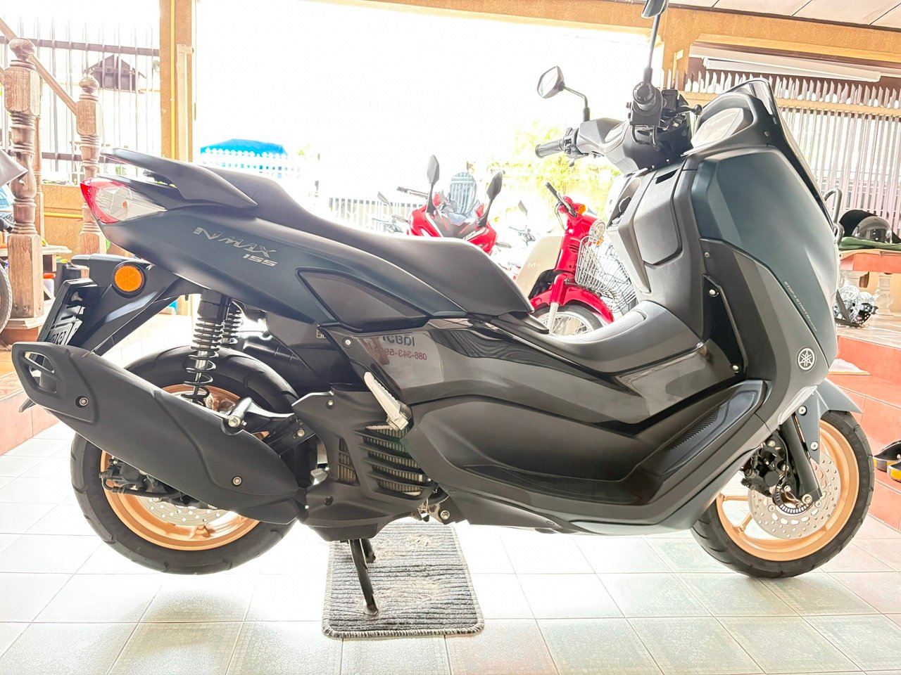 N-Max Connected ผ่อนได้ ดาวน์น้อย ไม่ต้องค้ำ จัดส่งได้ทั่วไทย รถมือเดียว สภาพใสกริ๊บ เครื่องดี ชุดสี