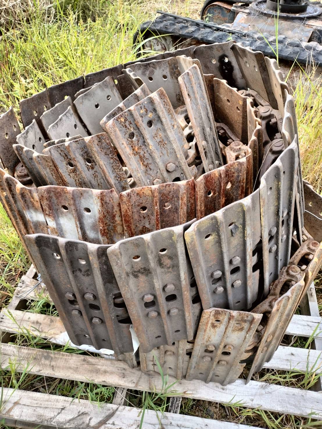 รถแบคโฮ โซ่ใส่รุ่นPC40/50