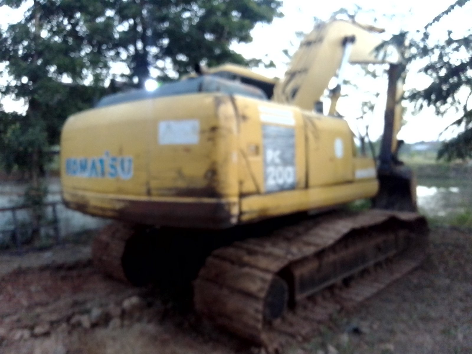 KOMATSU PC200-7 ปี2005 KOMATSU PC200-7 ปี2005
