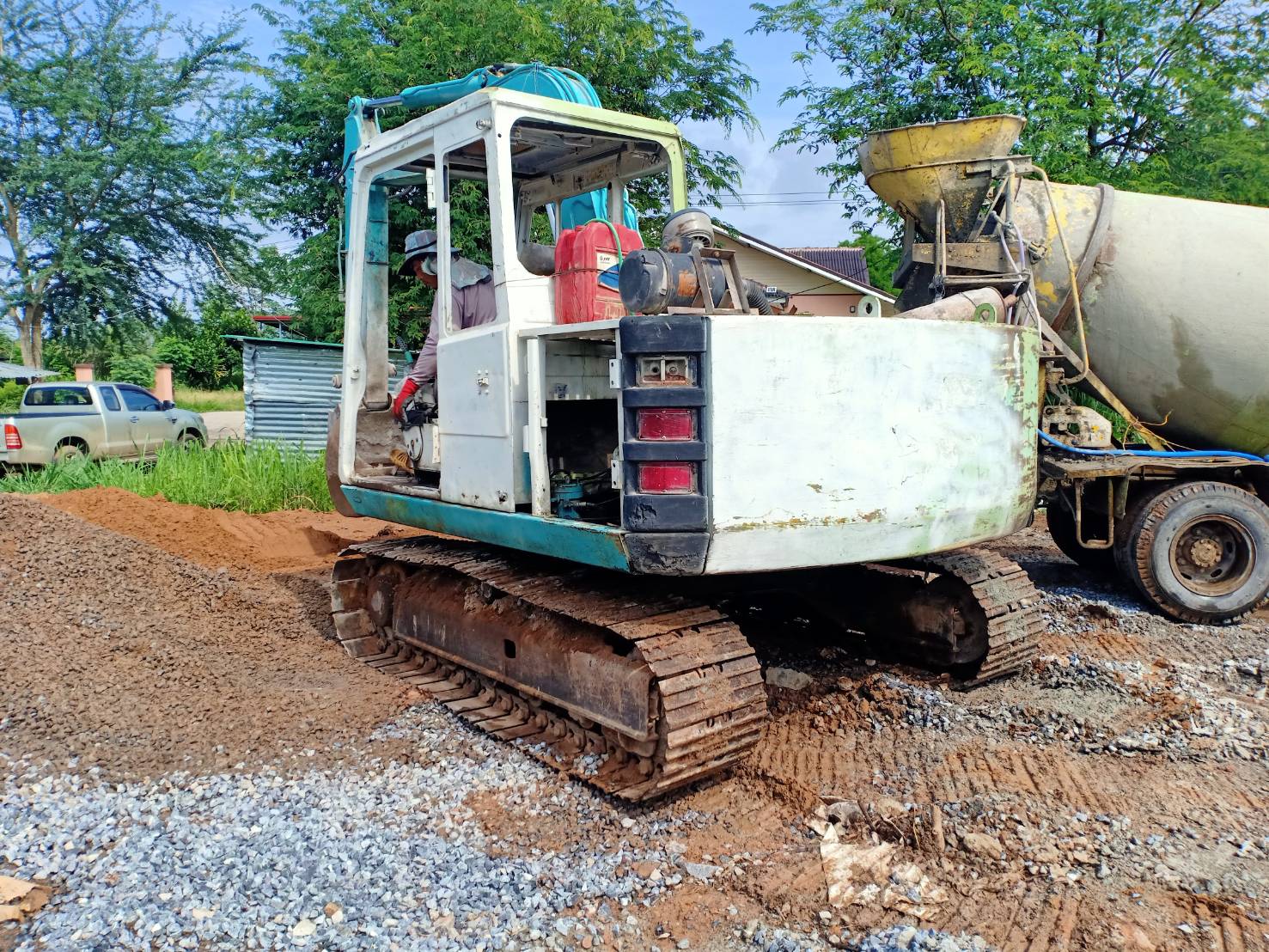 แบ็คโฮ KOBELCO SK60 มาร์คทู