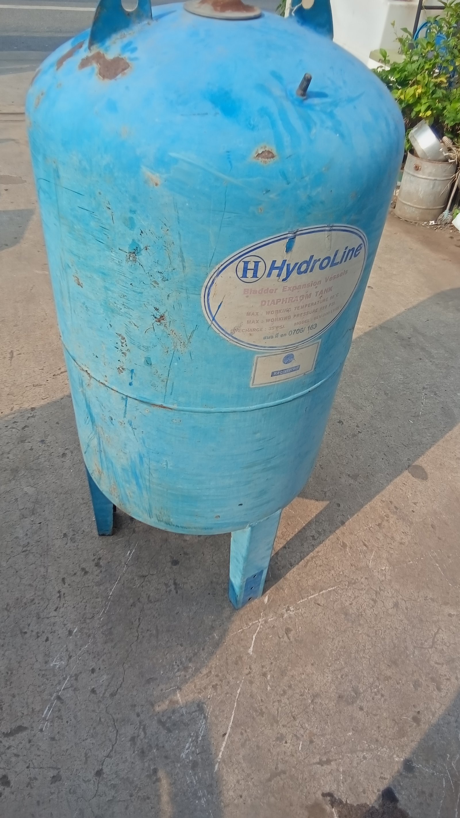 ถังแรงดัน เหล็ก 200 ลิตร ถังแรงดัน เหล็ก 200 ลิตร