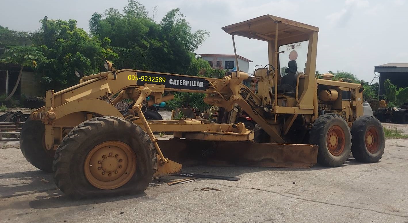ขายรถเกรด CAT 140 G เอกสารเล่มทะเบียน