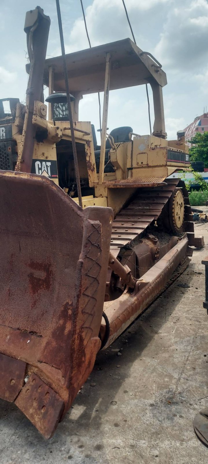 รถแทรคเตอร์ตีนตะขาบ CAT D6H เกียร์ทอร์ค