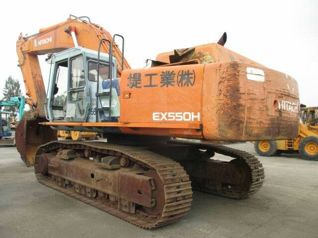 ขายรถขุด HITACHI รุ่น EX 550 H ขนาด 50 ตัน ขายรถขุด HITACHI รุ่น EX 550 H ขนาด 50 ตัน