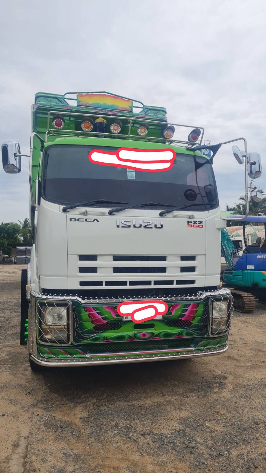 ขายด่วน รถพ่วงแม่+ลูก Isuzu 360 รถปลายปี56 เลขไมล์370000 พร้อมใช้งาน ราคา2.2ล้าน โทร 0895843320
