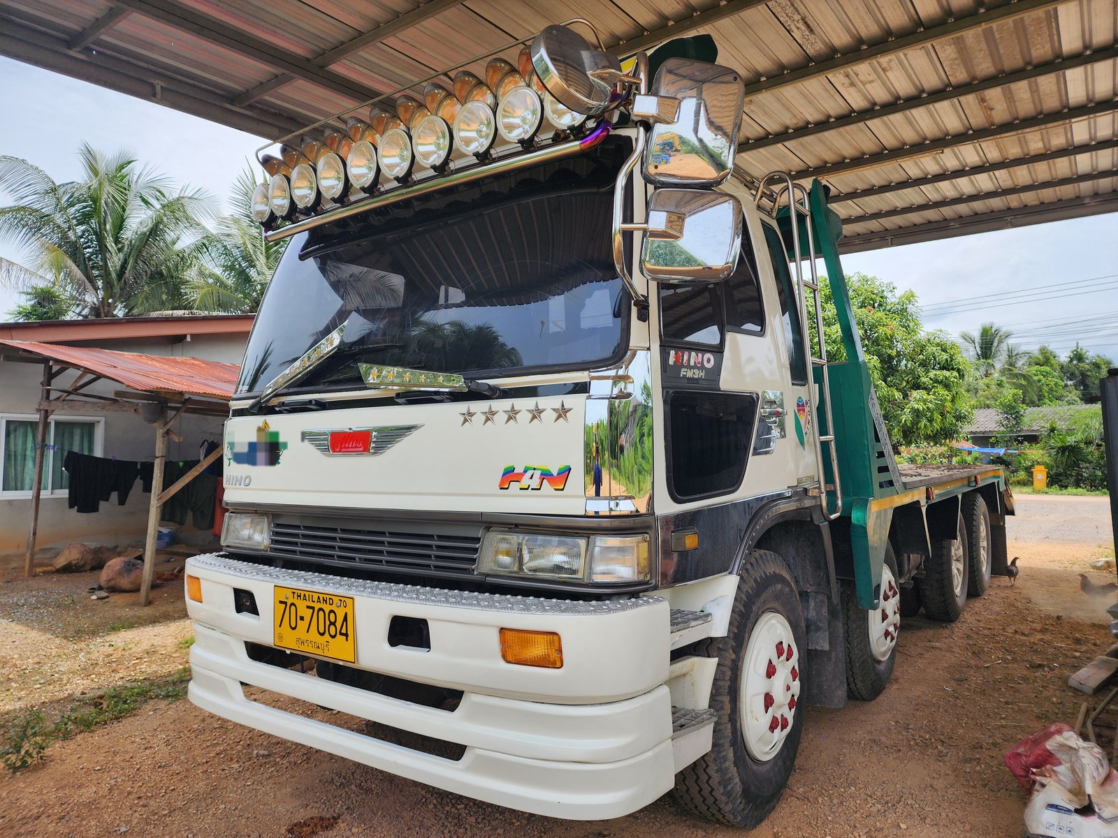 รถบรรทุก12ล้อท้ายลาด HINO FM220 ปี38 สนใจติดต่อสอบถาม 089-4625982