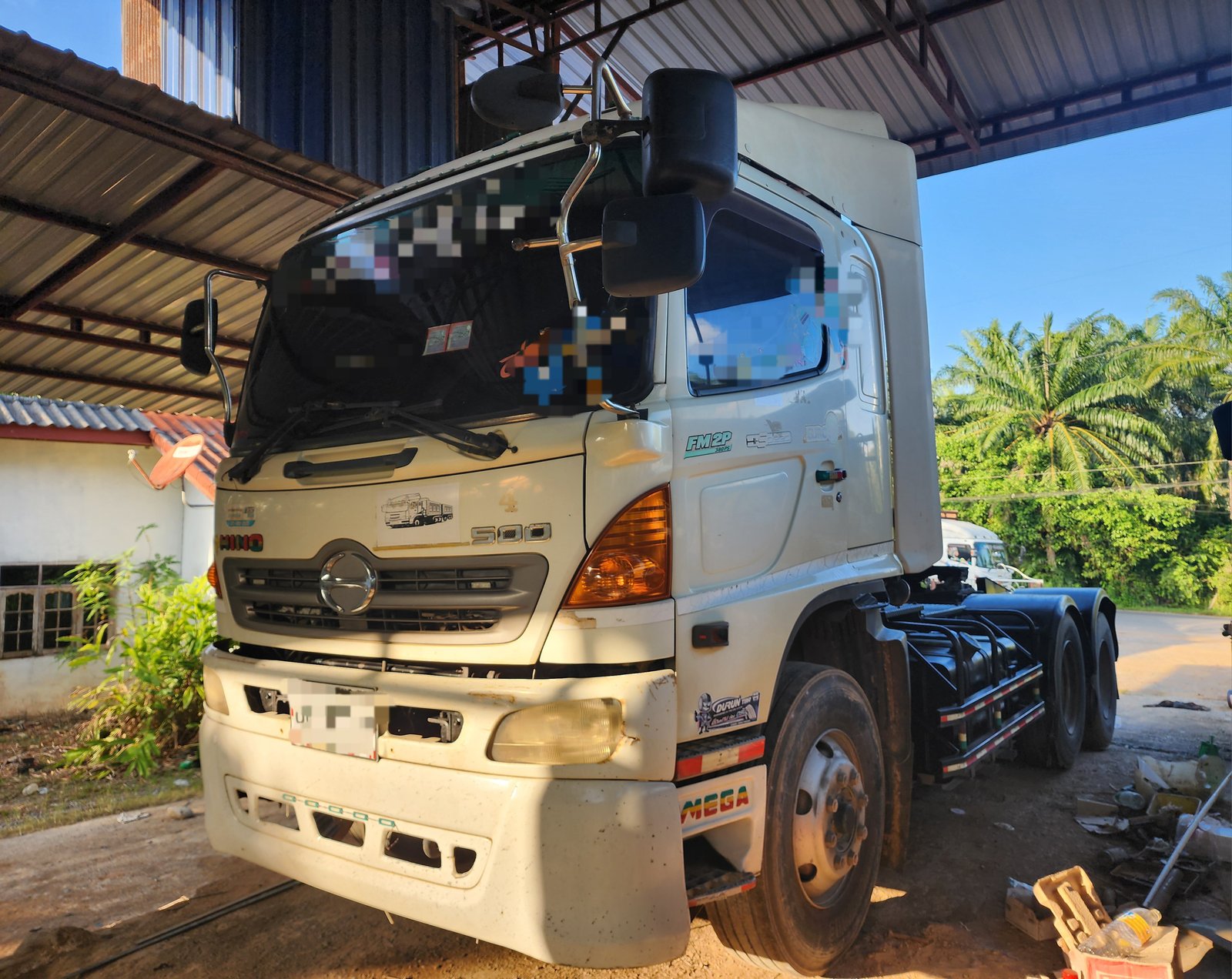 รถบรรทุก10ล้อหัวลาก HINO FM2P 380ปี53 สนใจสอบถามได้ 089-4625982