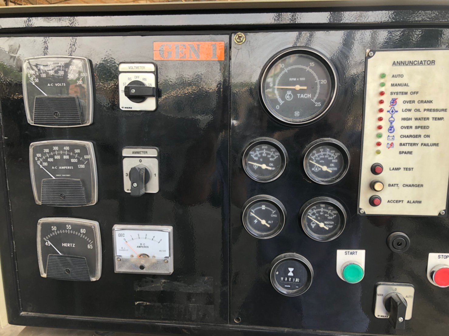 เครื่องปั่นไฟ 325 kva